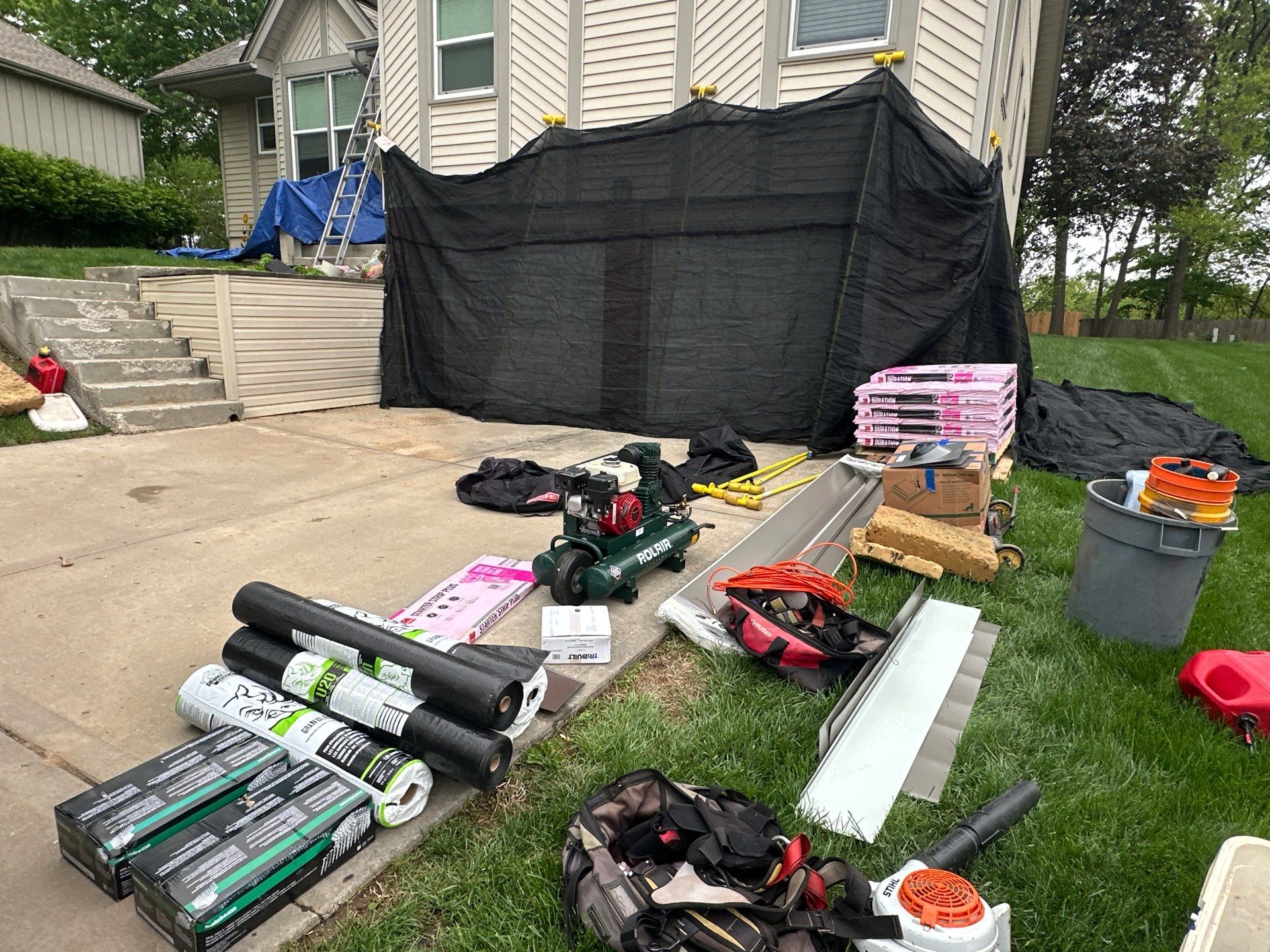 Owens Corning Duration Roof Replacement in Kansas City by Liberty Roofing