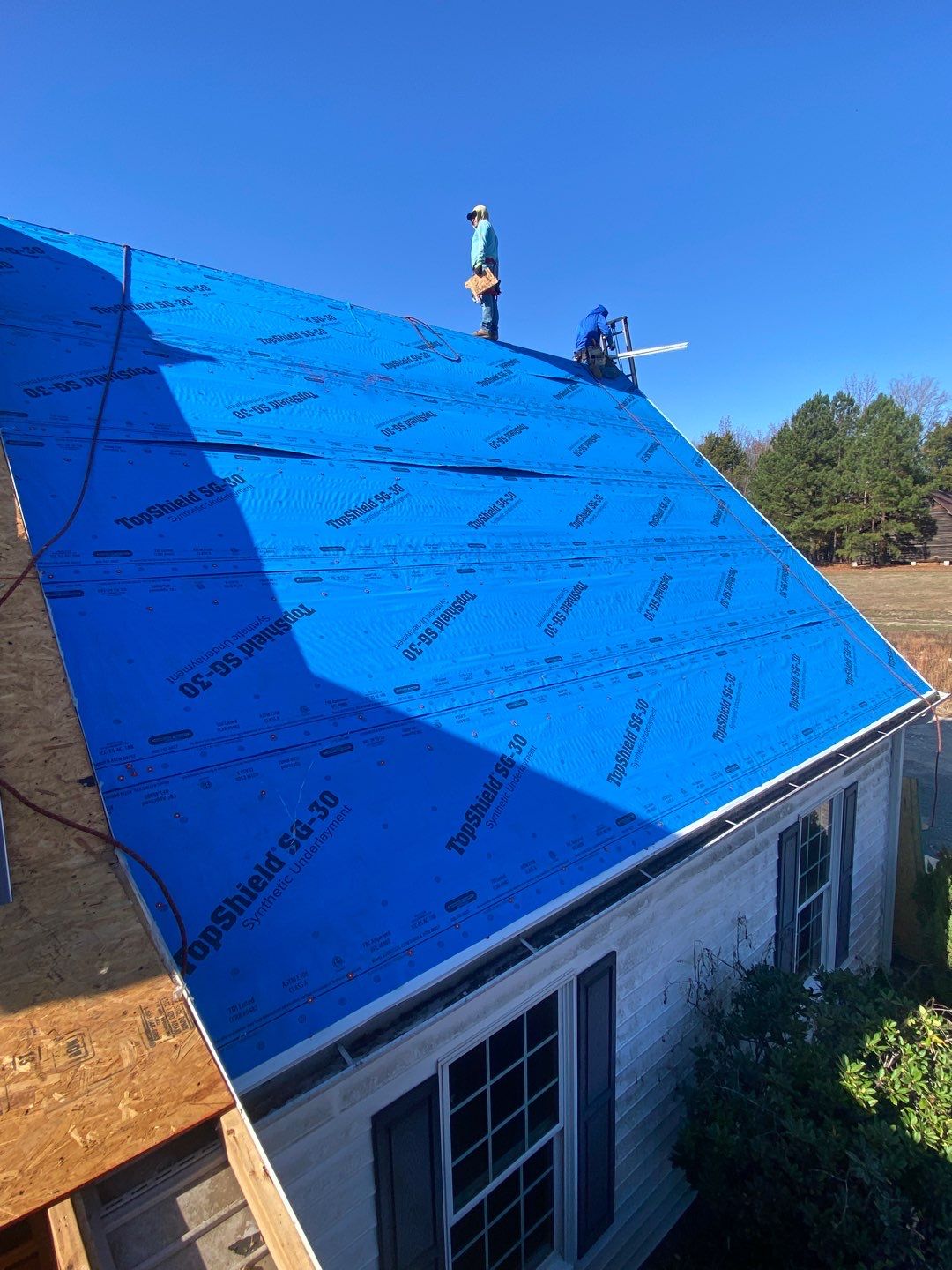 Project in Creedmoor - Certainteed Landmark Silver Birch by Pro Performance Roofing