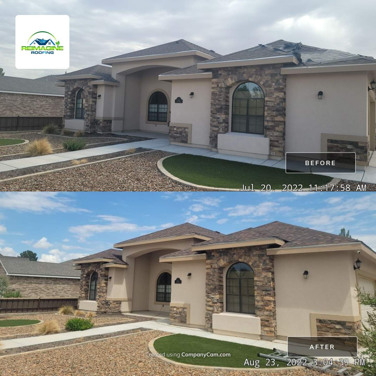 Burnt Sienna Shingles by Reimagine Roofing