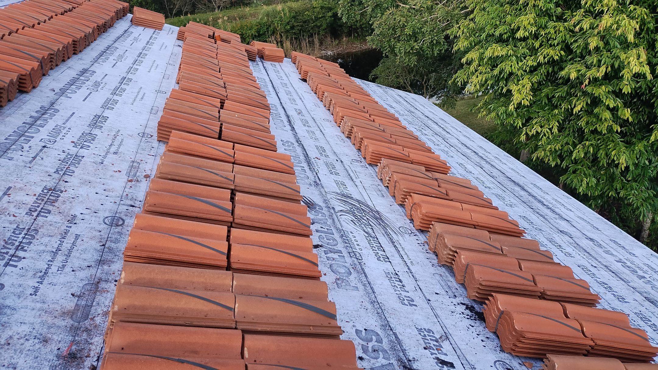Residential Roofing Installation using Westlake Roofing Tile by BLUES BROTHERS ROOFING