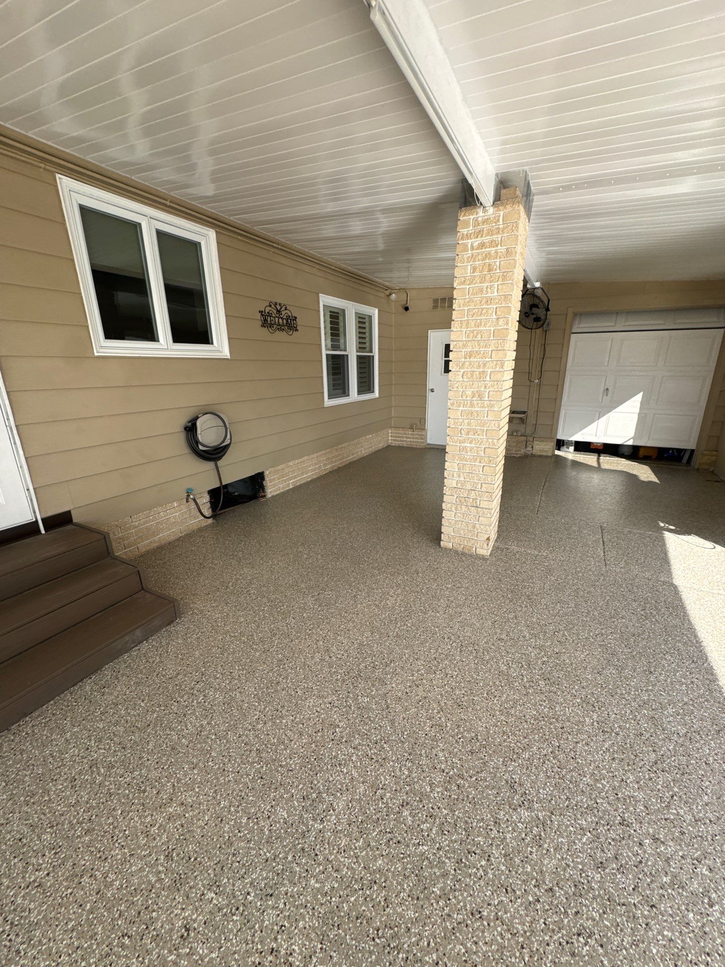 Plant City, FL Driveway Concrete Coating by Performance Floors & Coating