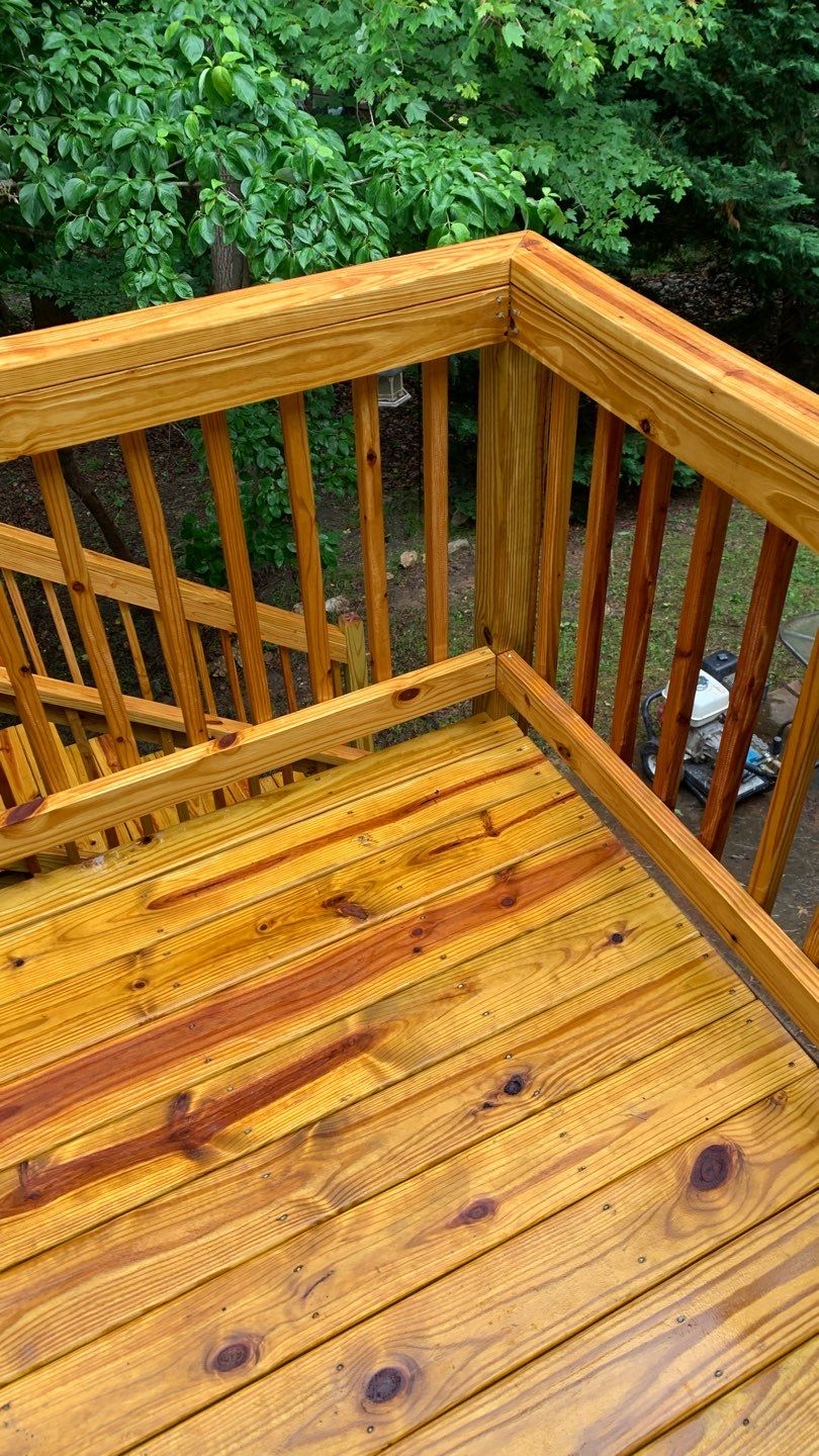 New Deck using Wood Sealant by DuraSeal