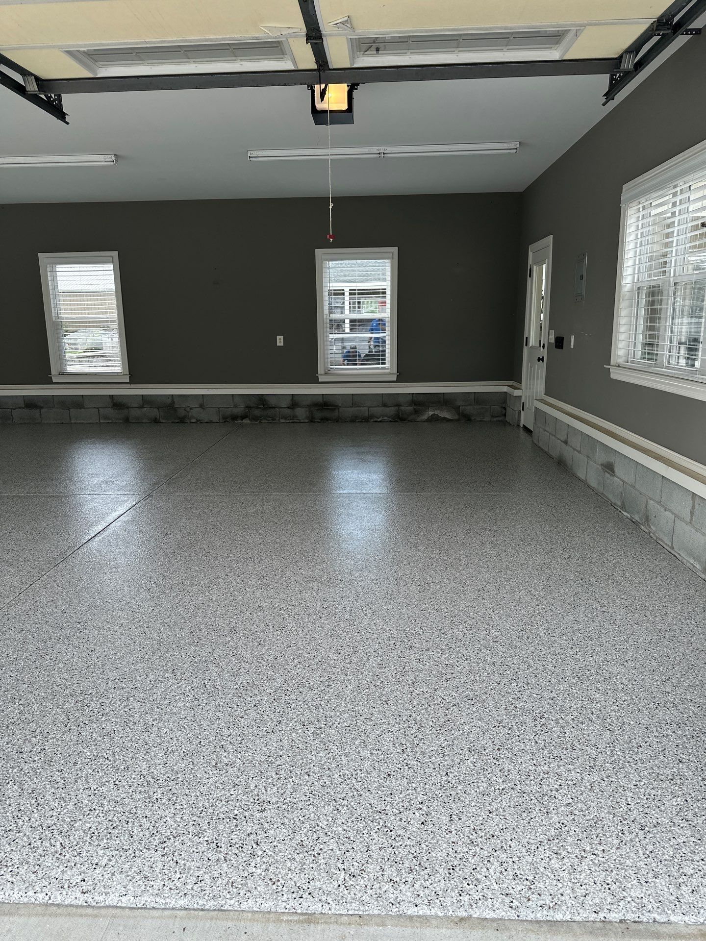 Garage Floor Coating using Coyote by My Garage Floor Guys