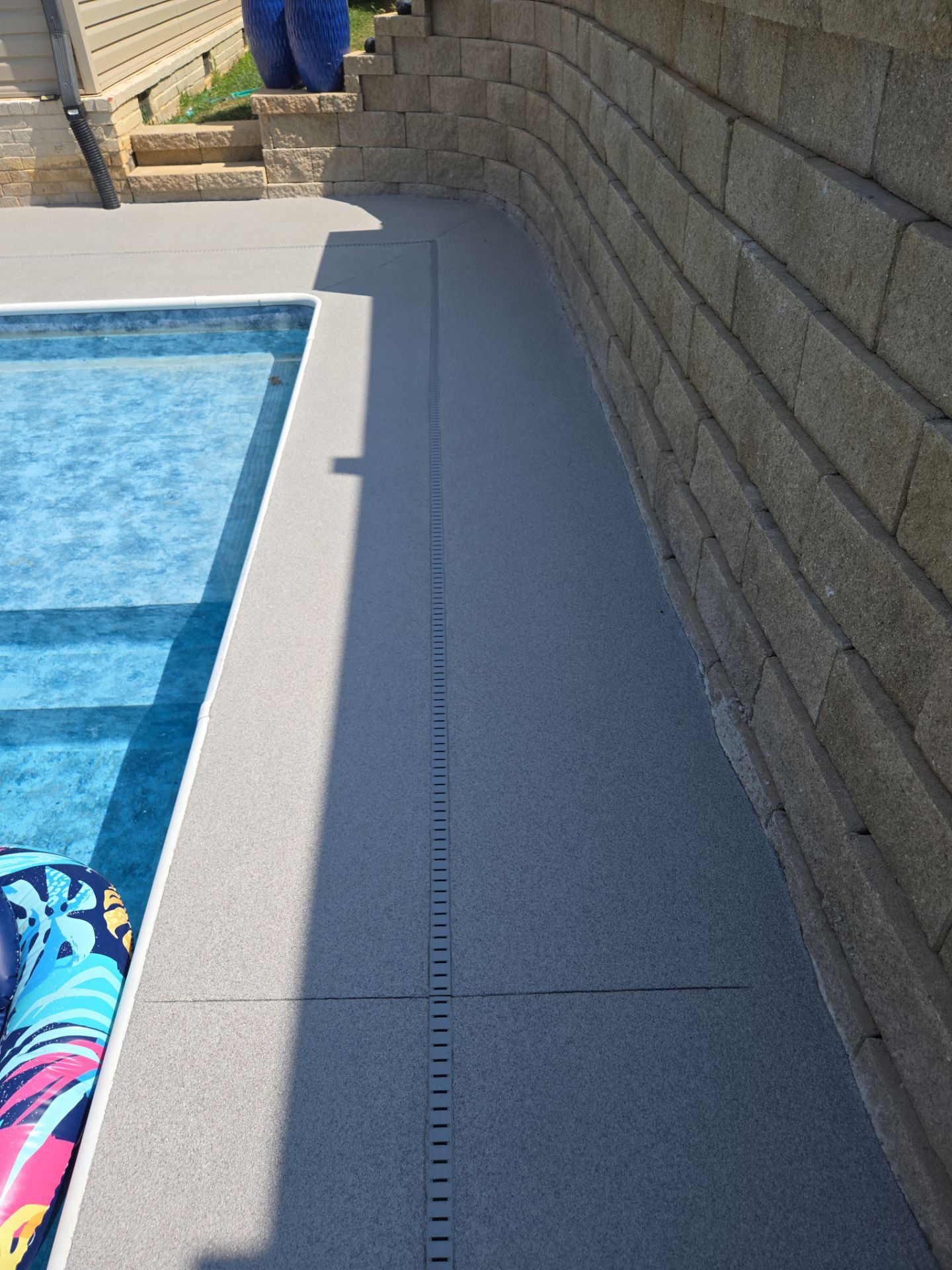 Amazing Pool Deck Transformation Using Our Signature Quartz System! by Elite Floor Solutions