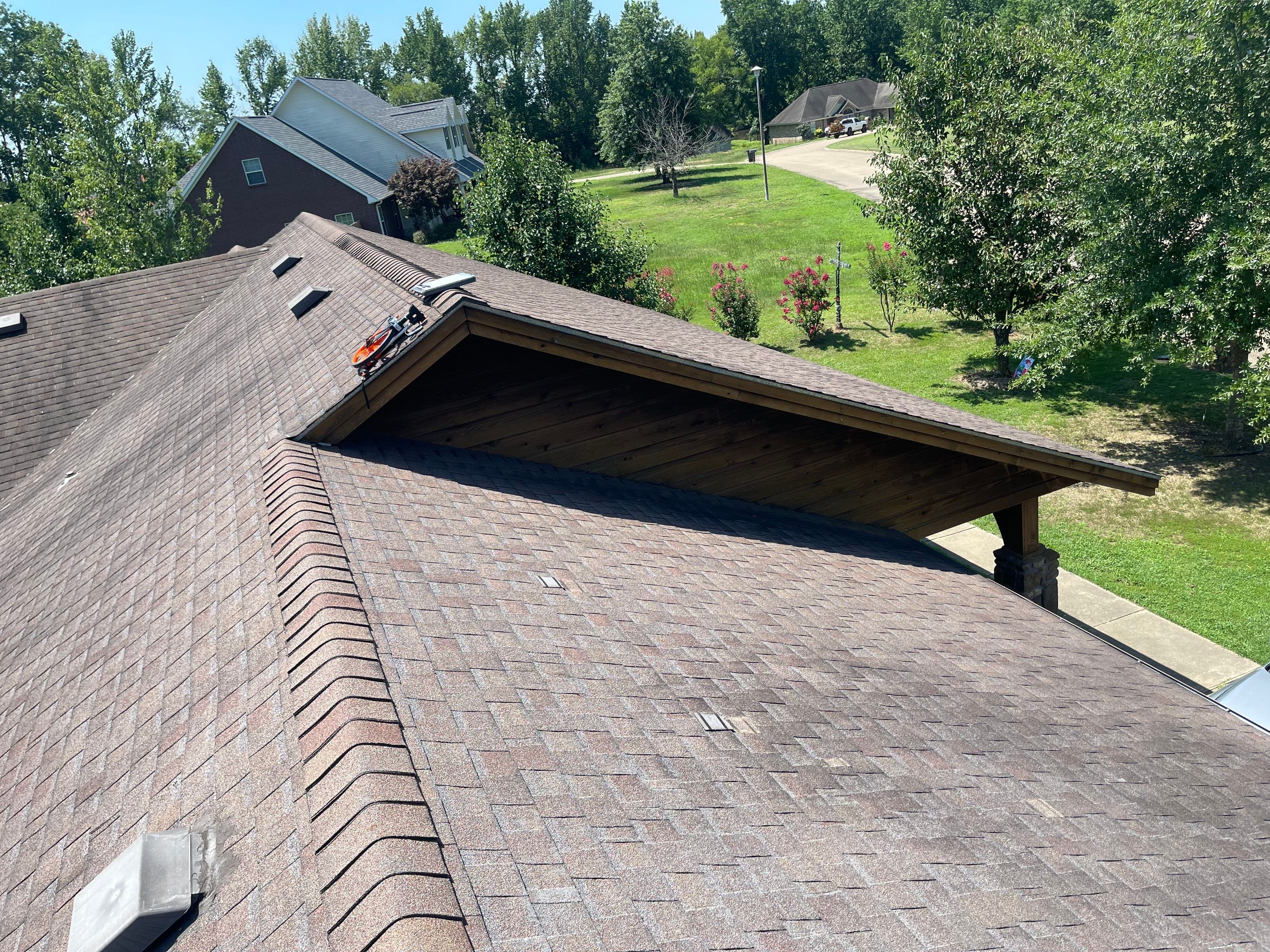 Residential Shingle Reroof: 45 year Impact Rated Architectural Shingle by Hostetler Roofing