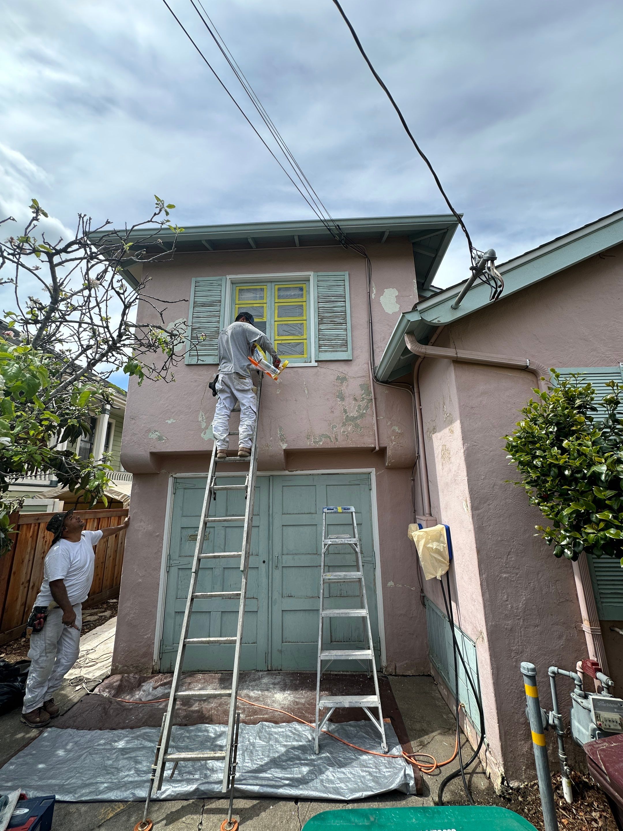 Exterior weatherproofing painting   by Herrera’s Bay Area Painting inc.