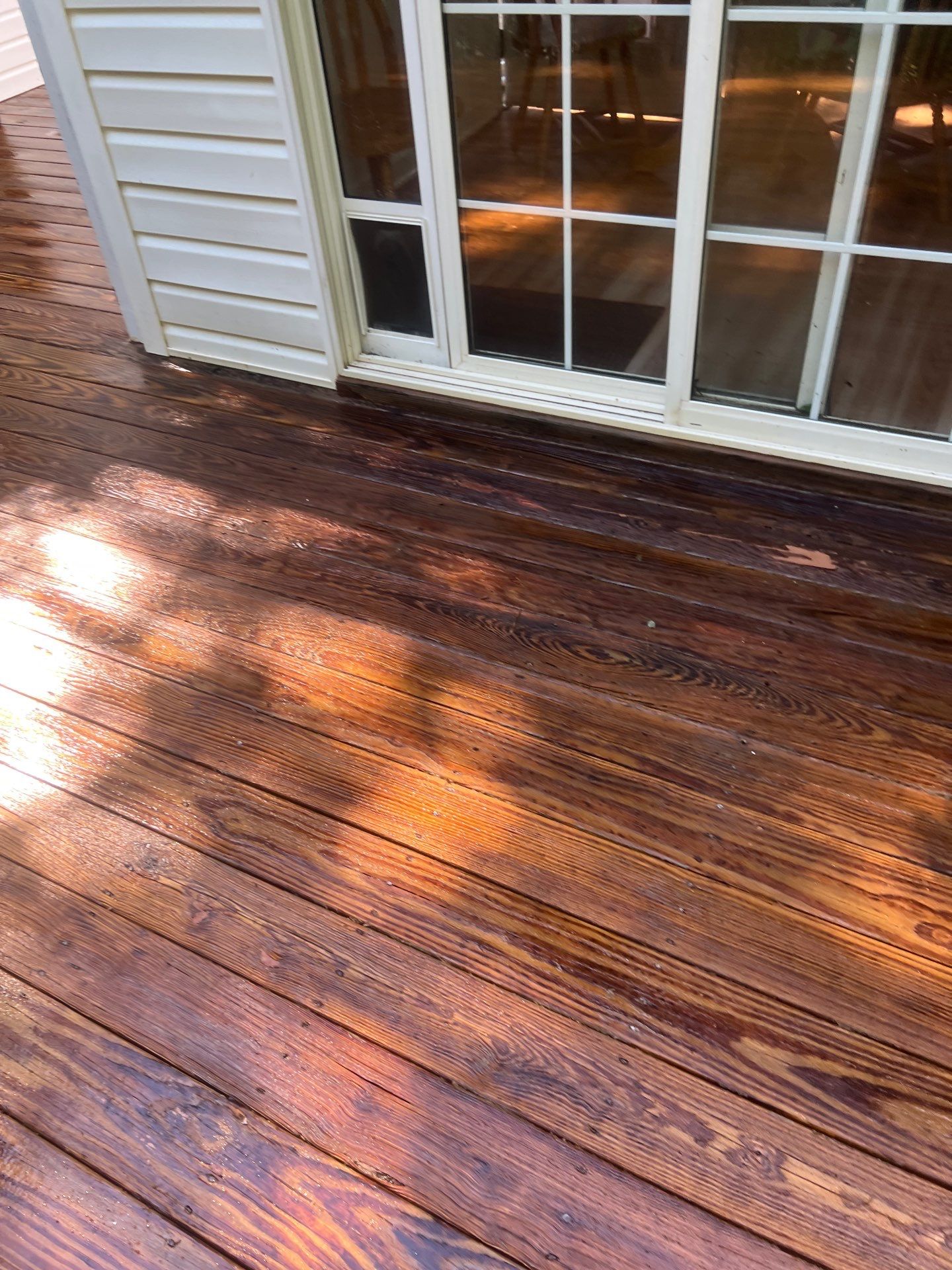 Weathered Deck using Wood Sealant by DuraSeal