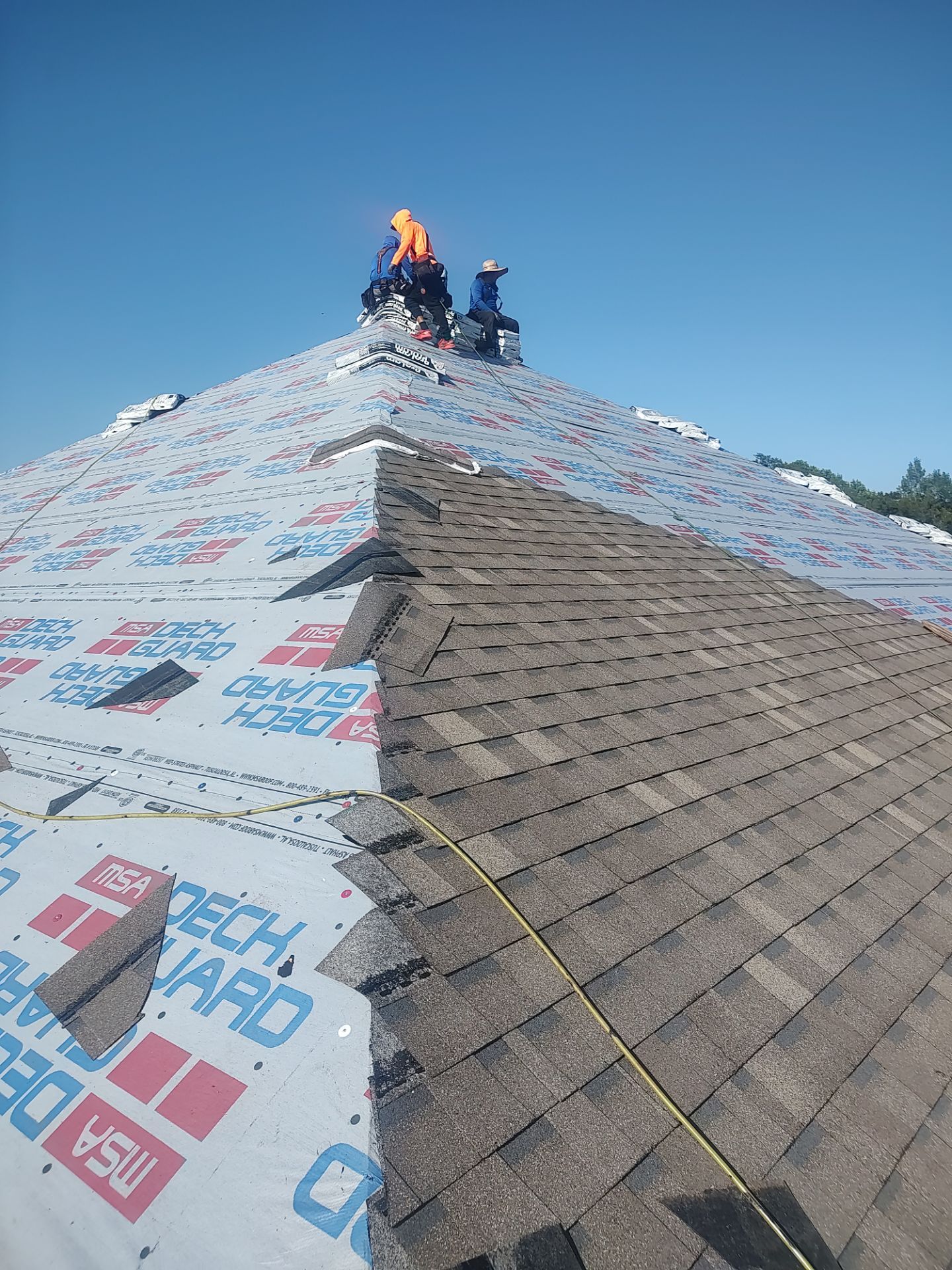 Residential Roof Replacement using ATLAS PROLAM WEATHER WOOD by Elite Roofing LLC