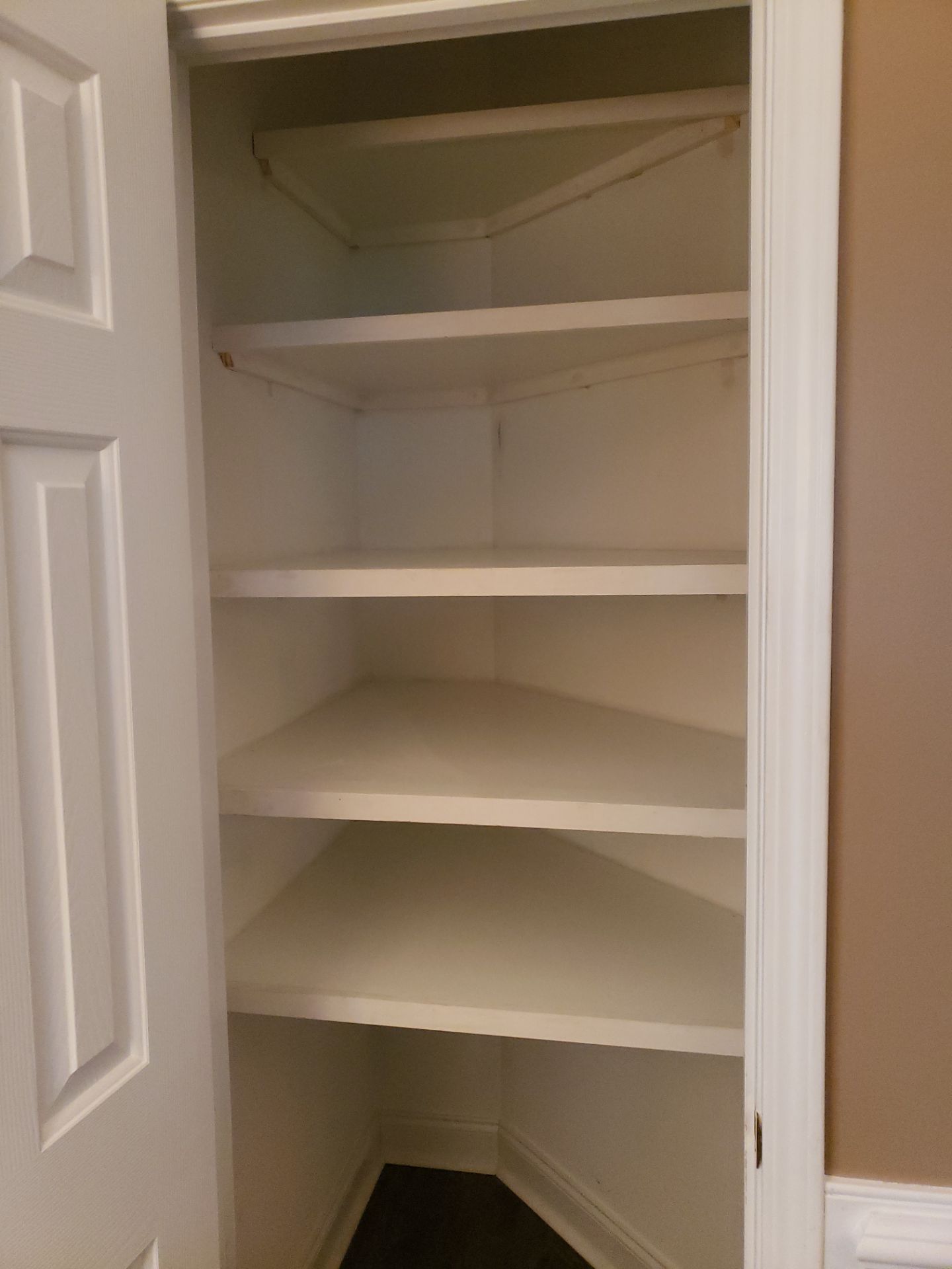 Custom Wood Shelving Transformation in Multiple Spaces! by A Step Above Handy LLC 