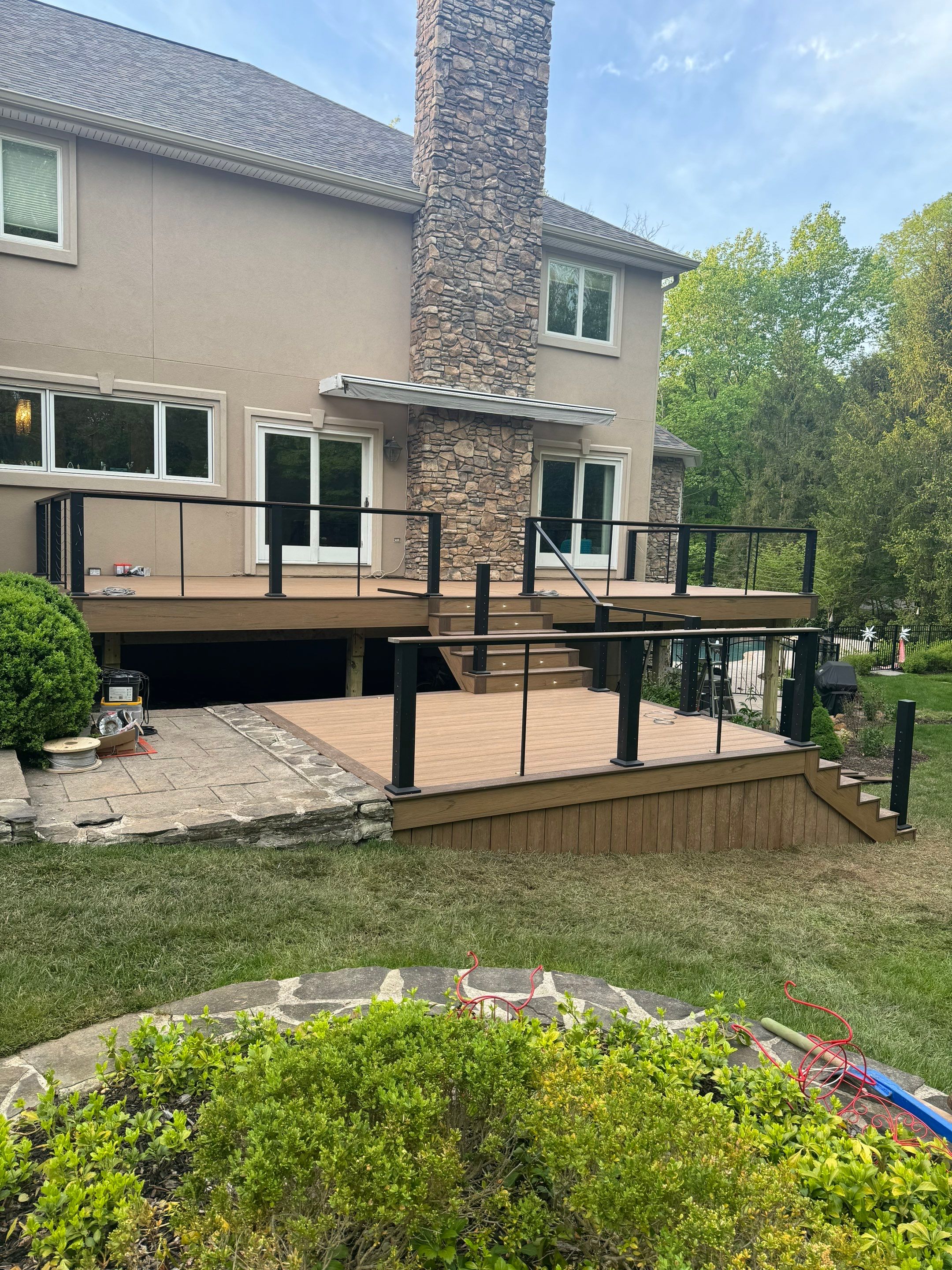 Deck Resurface with Extension by deck guardian