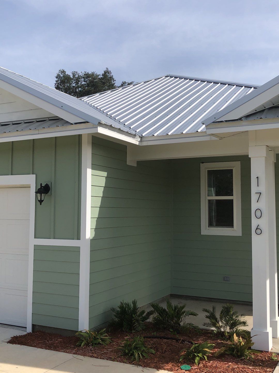 White K-Style Gutter Installation by Gutter Professors