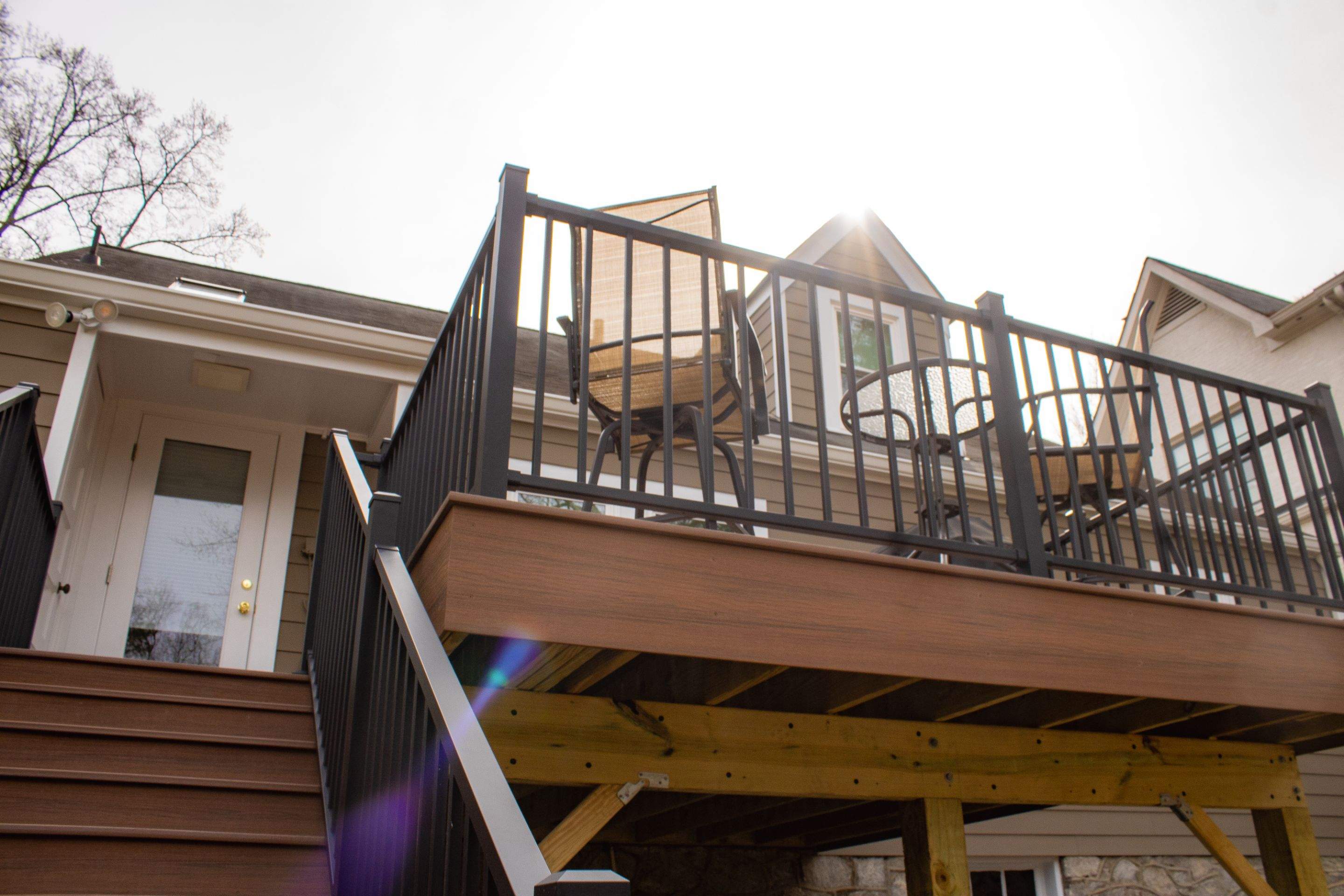 Full Siding Replacement, Deck Build, Exterior Paint, and Gutter Replacement  by Nelson Exteriors 