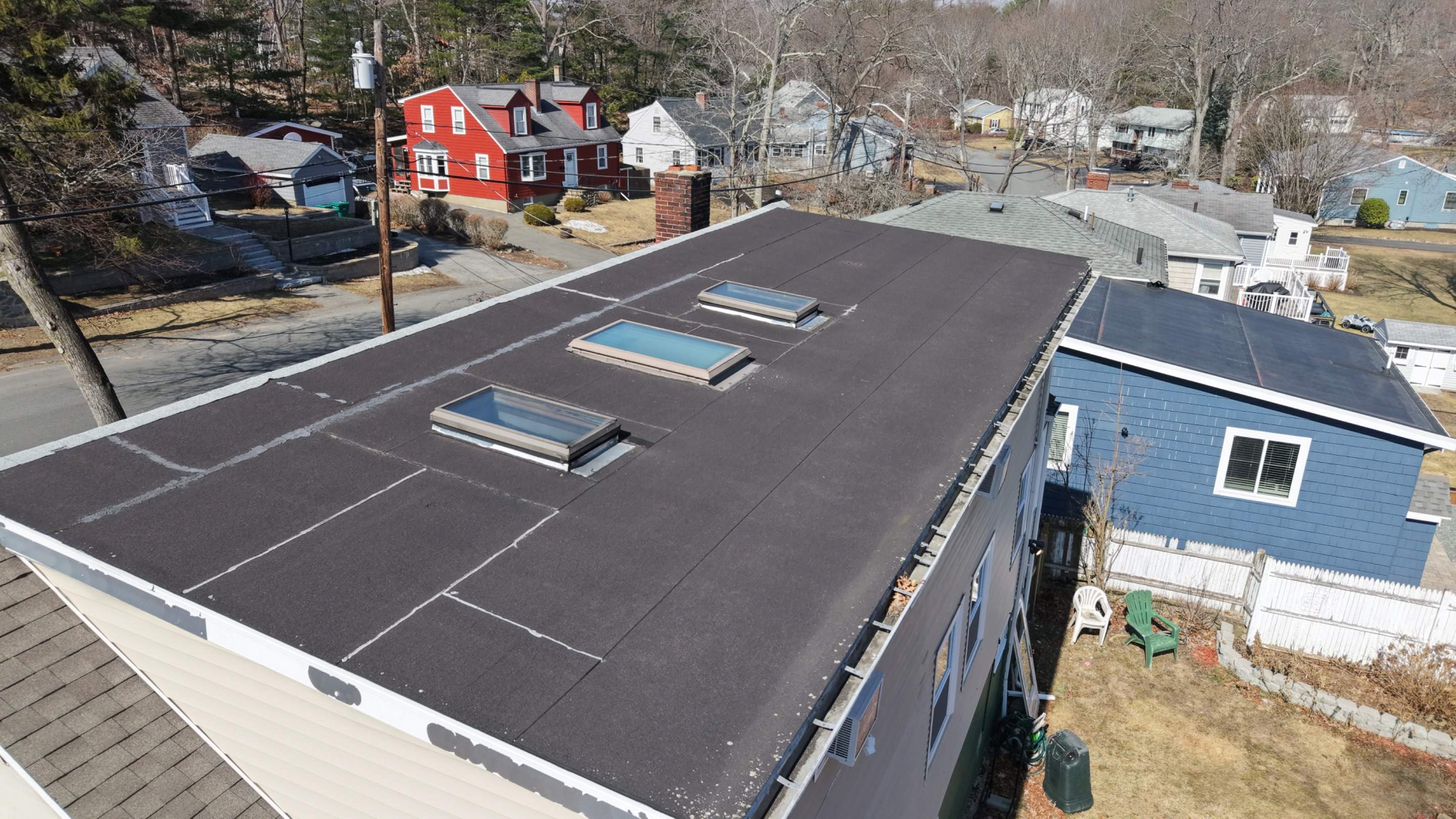 Major Roof Overhaul in Lynn, MA – Full Replacement, Skylight Removal, Gutters & Custom Flashing by JOHNNYS PRO