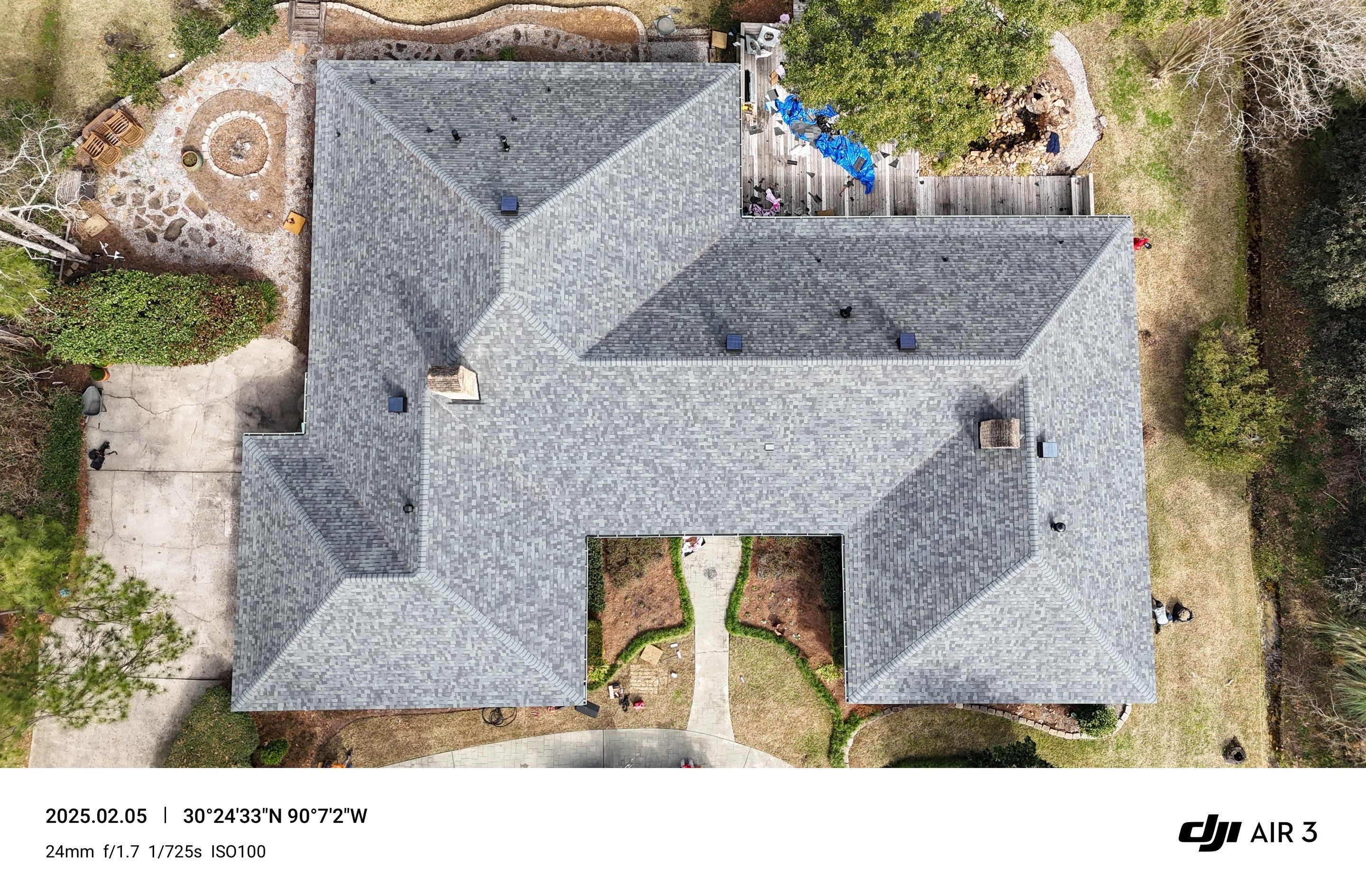 IBHS Fortified Residential Roofing Installation using Owens Corning Duration Estate Gray Asphalt Shingles by Bergens Roofing