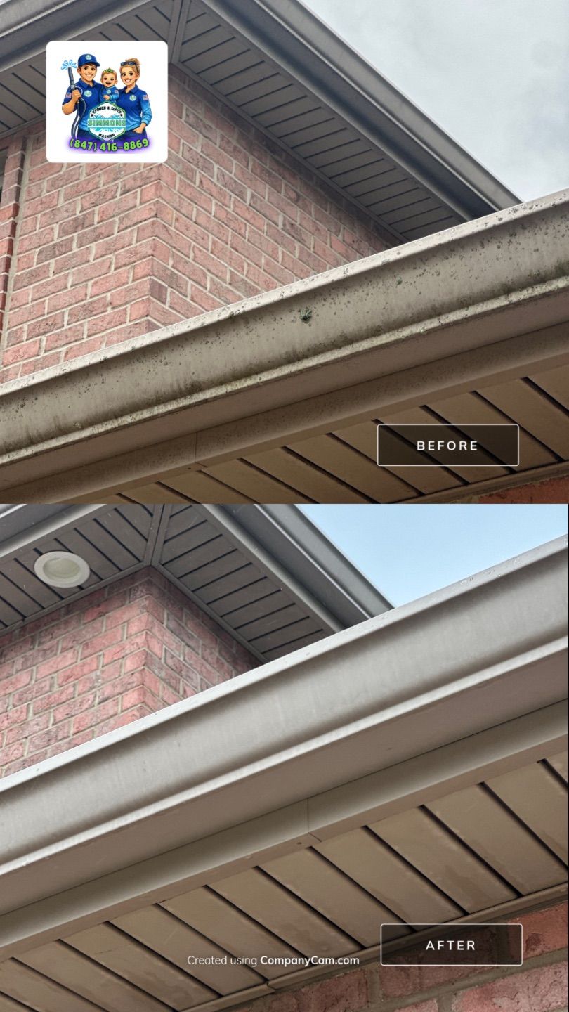 Project in Addison by Simmons Power & Soft Washing