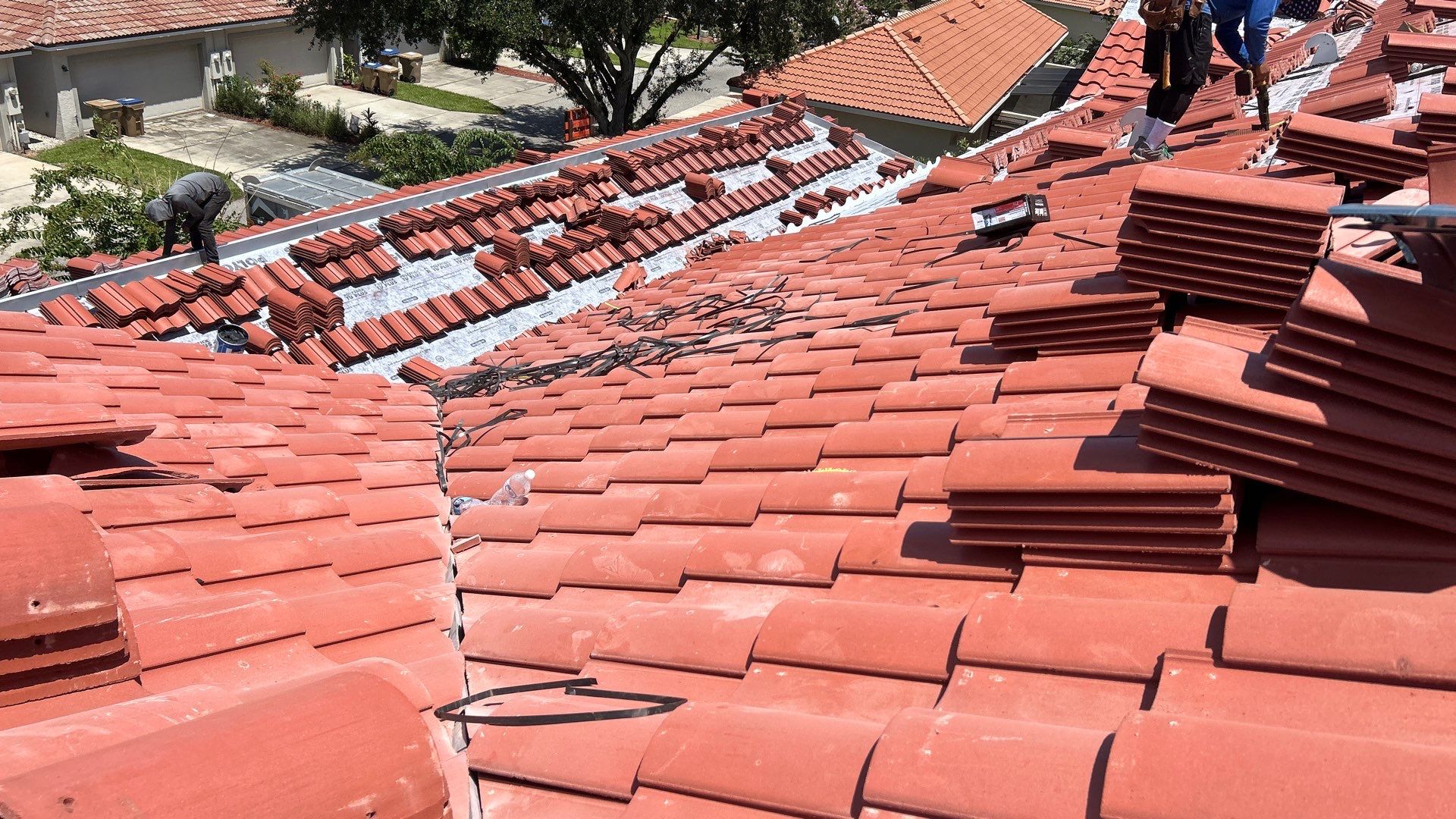 Commercial Tile Project  by Fiddlers Roofing