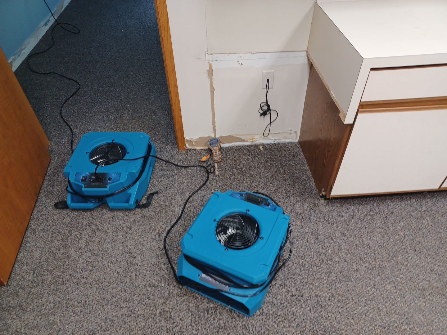 Project in Ann Arbor by EzDry Water Mitigation & Property Restoration