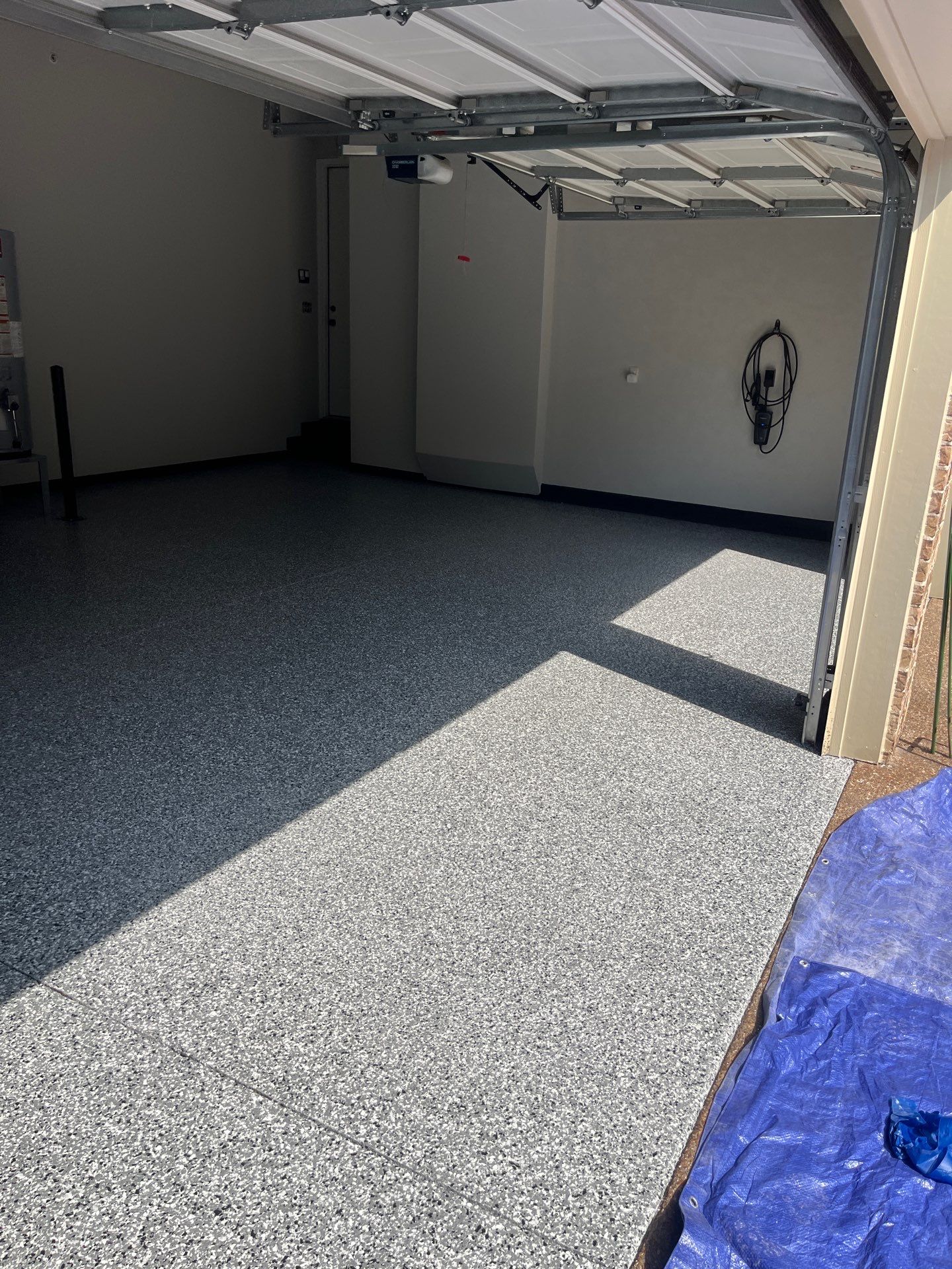 Garage Floor Coating using Wombat by My Garage Floor Guys