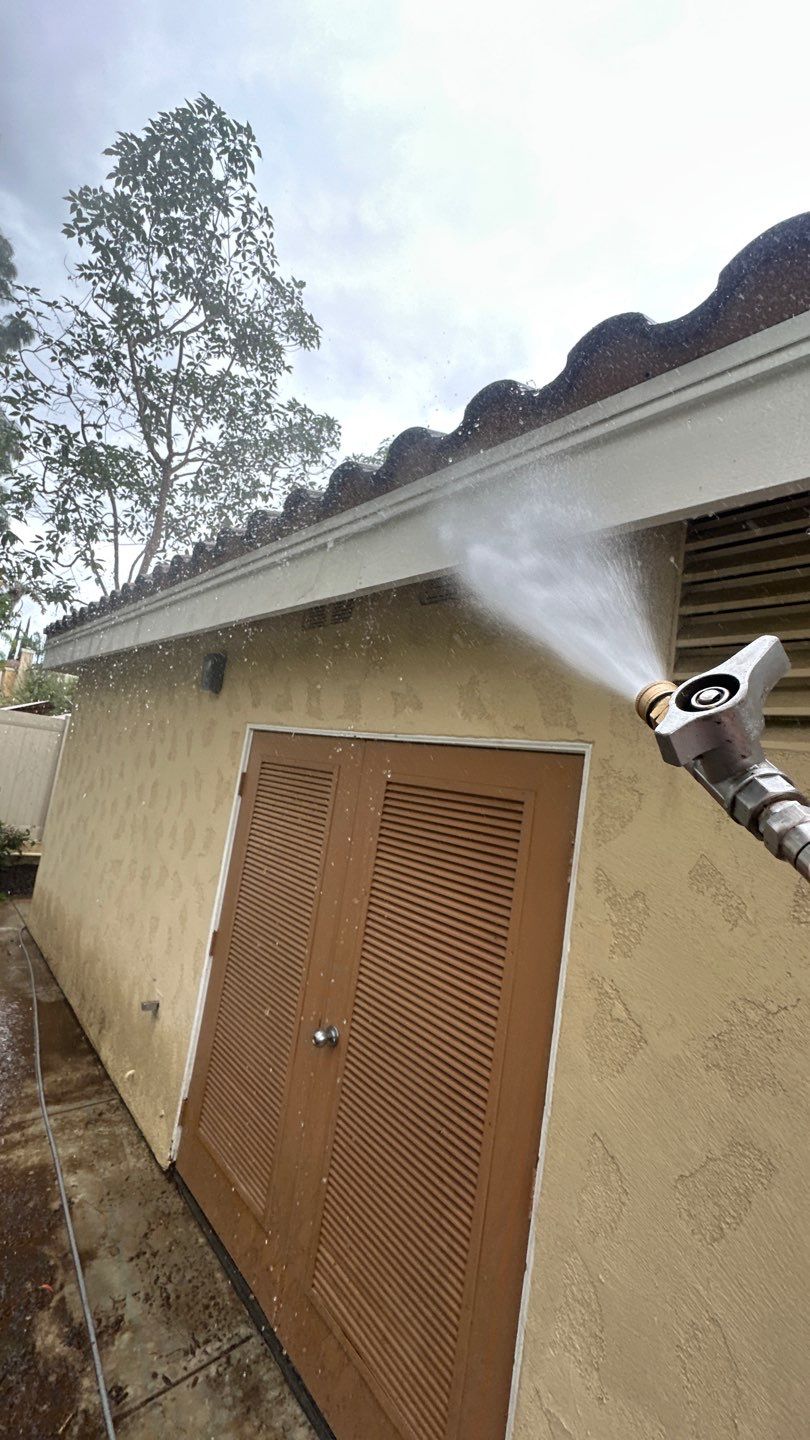 Aliso Viejo Roof Washing at HOA by Property Cleaning Experts
