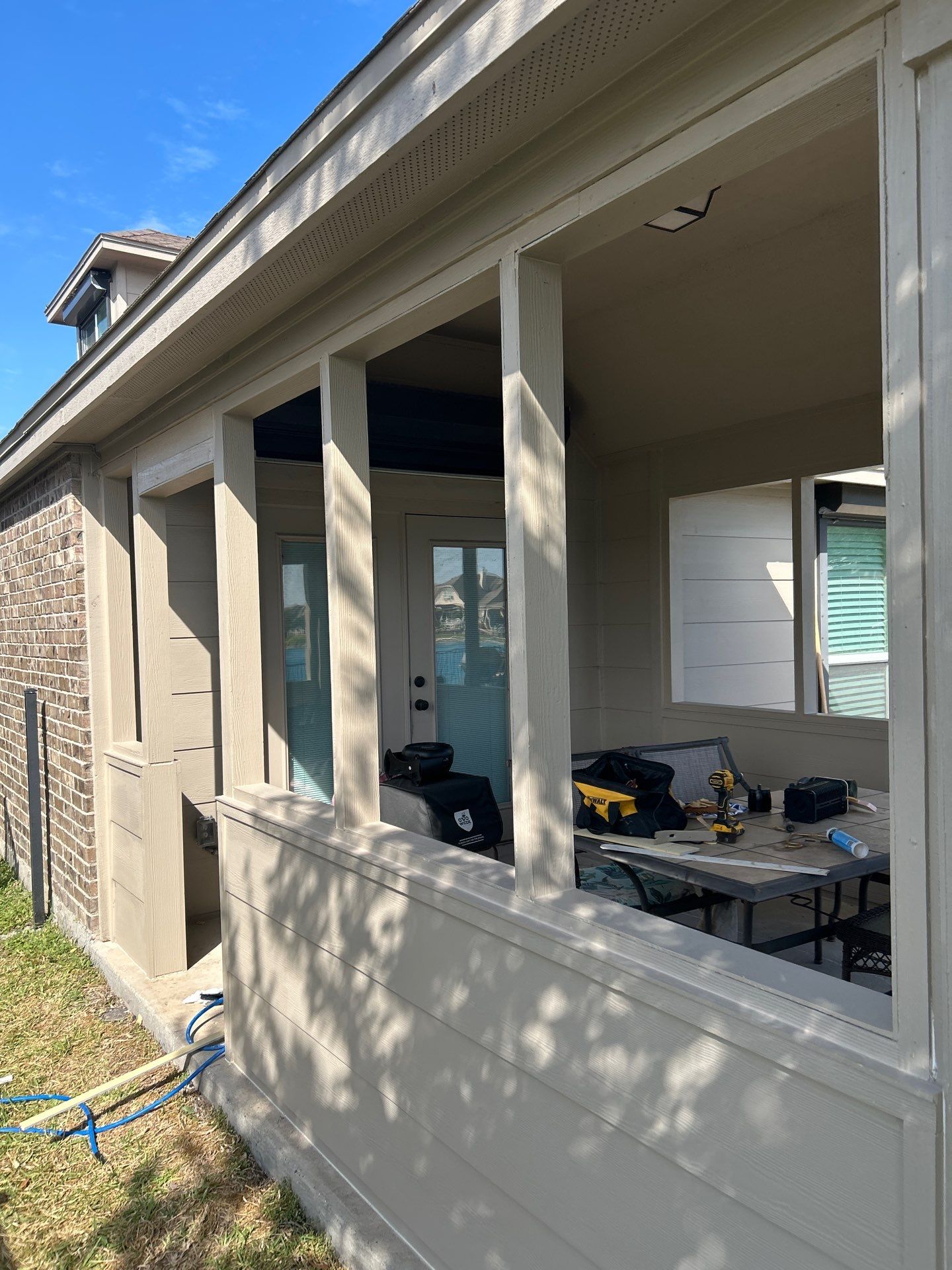 Man Shade by Bayfront Roofing and Construction