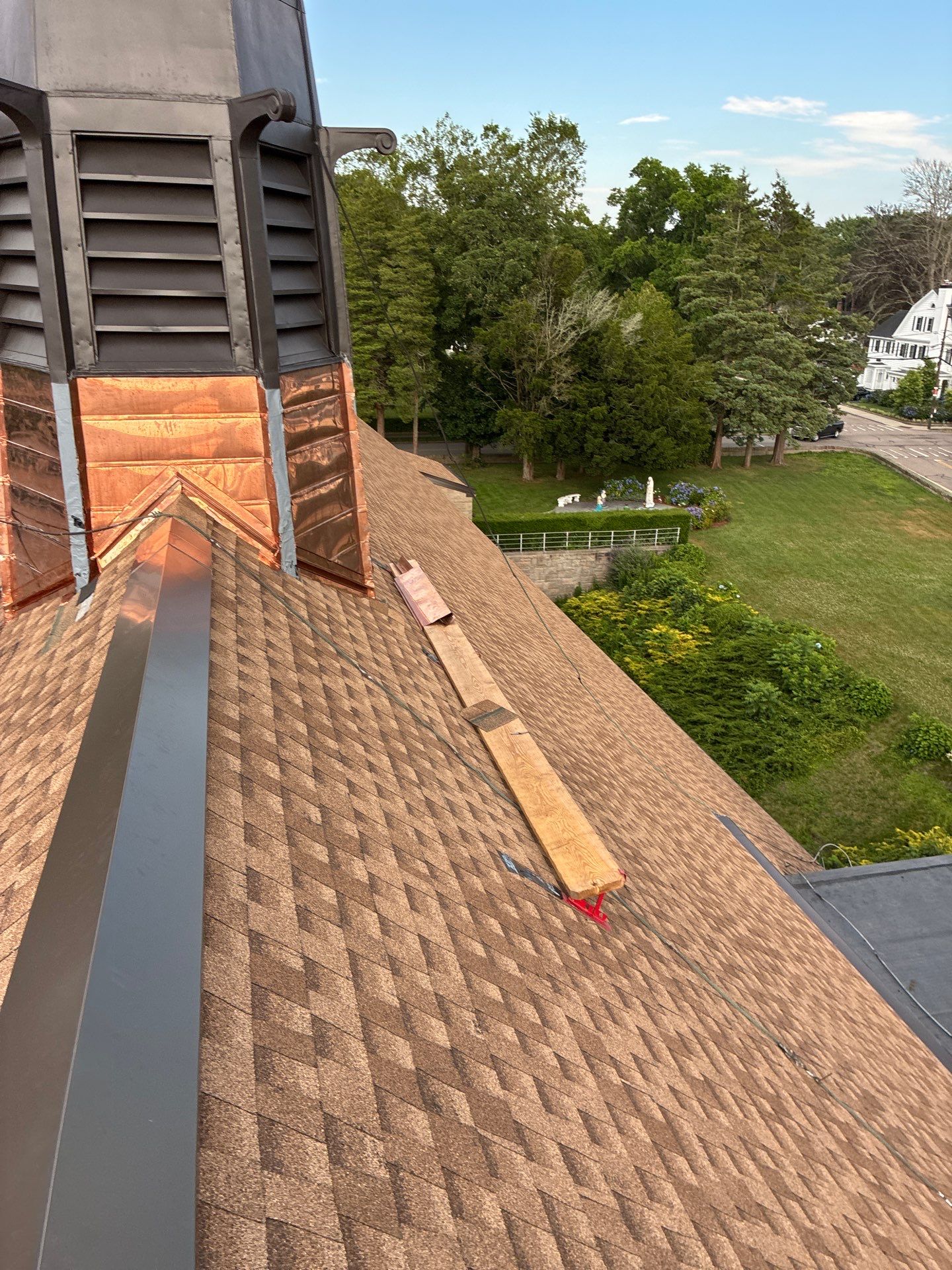 St. Pius Church - Commercial Roof Restoration by Rinaldi Roofing