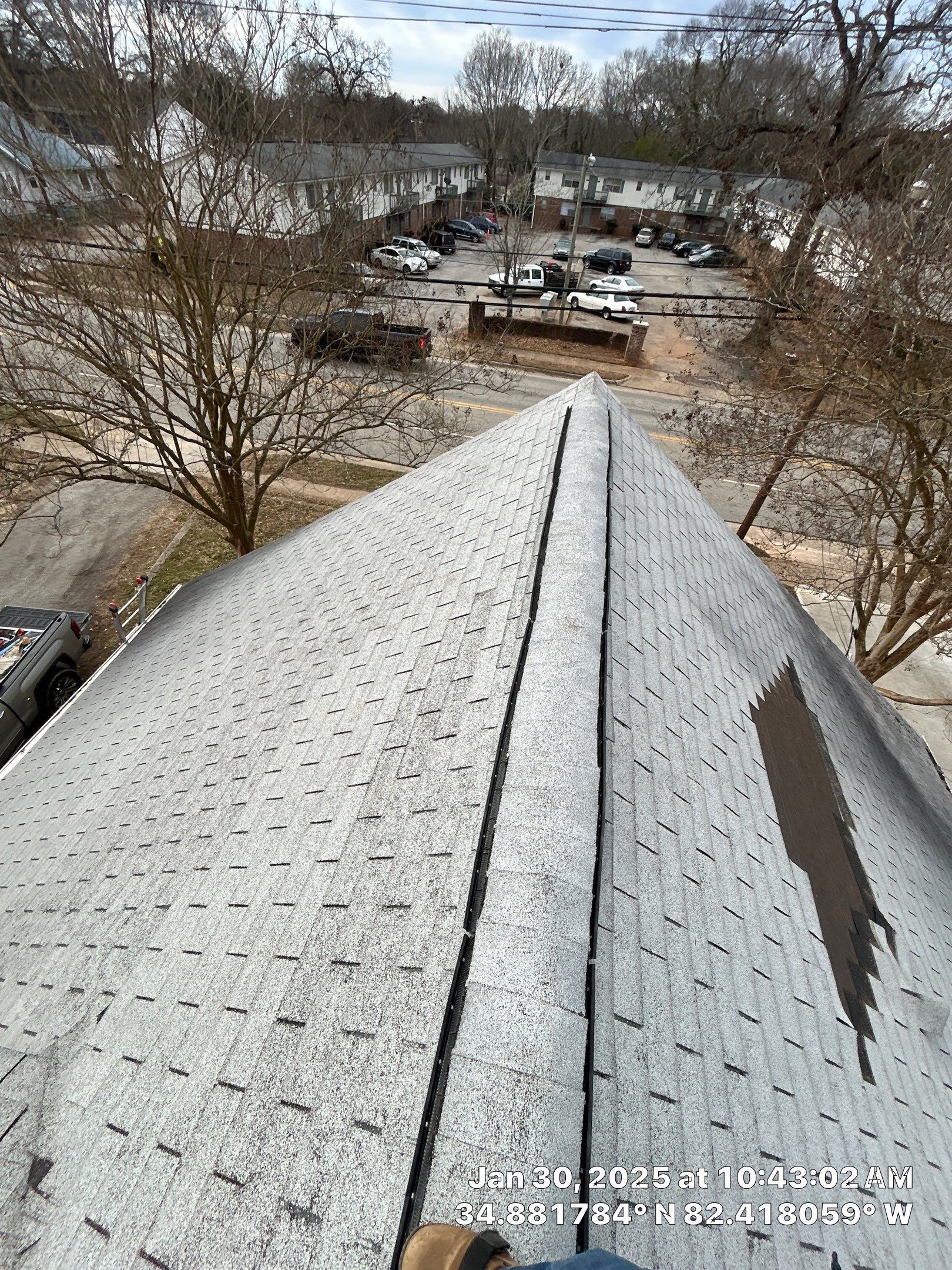 Landmark Shingle Roof Replacement and Decking Repair in Greenville by Roofers LLC