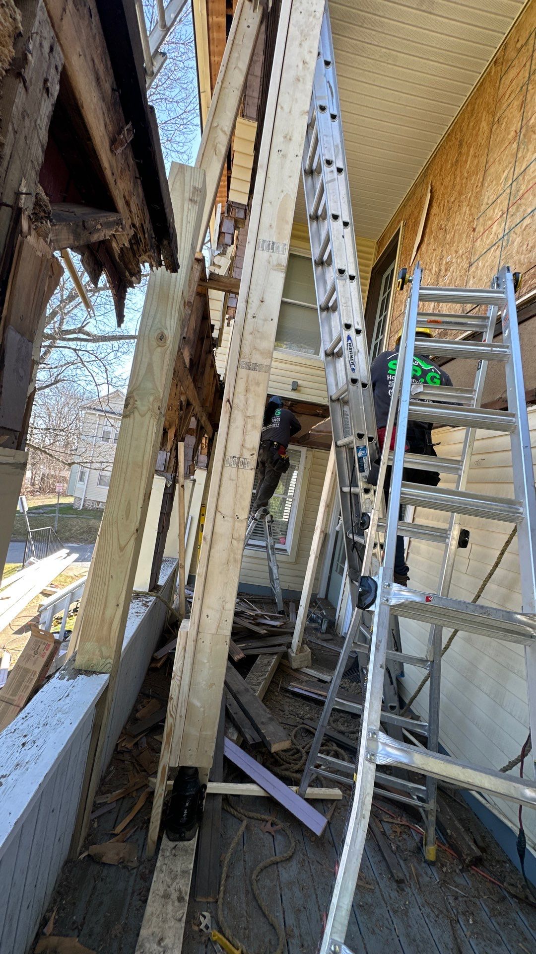 Project in Worcester by SPG home services inc
