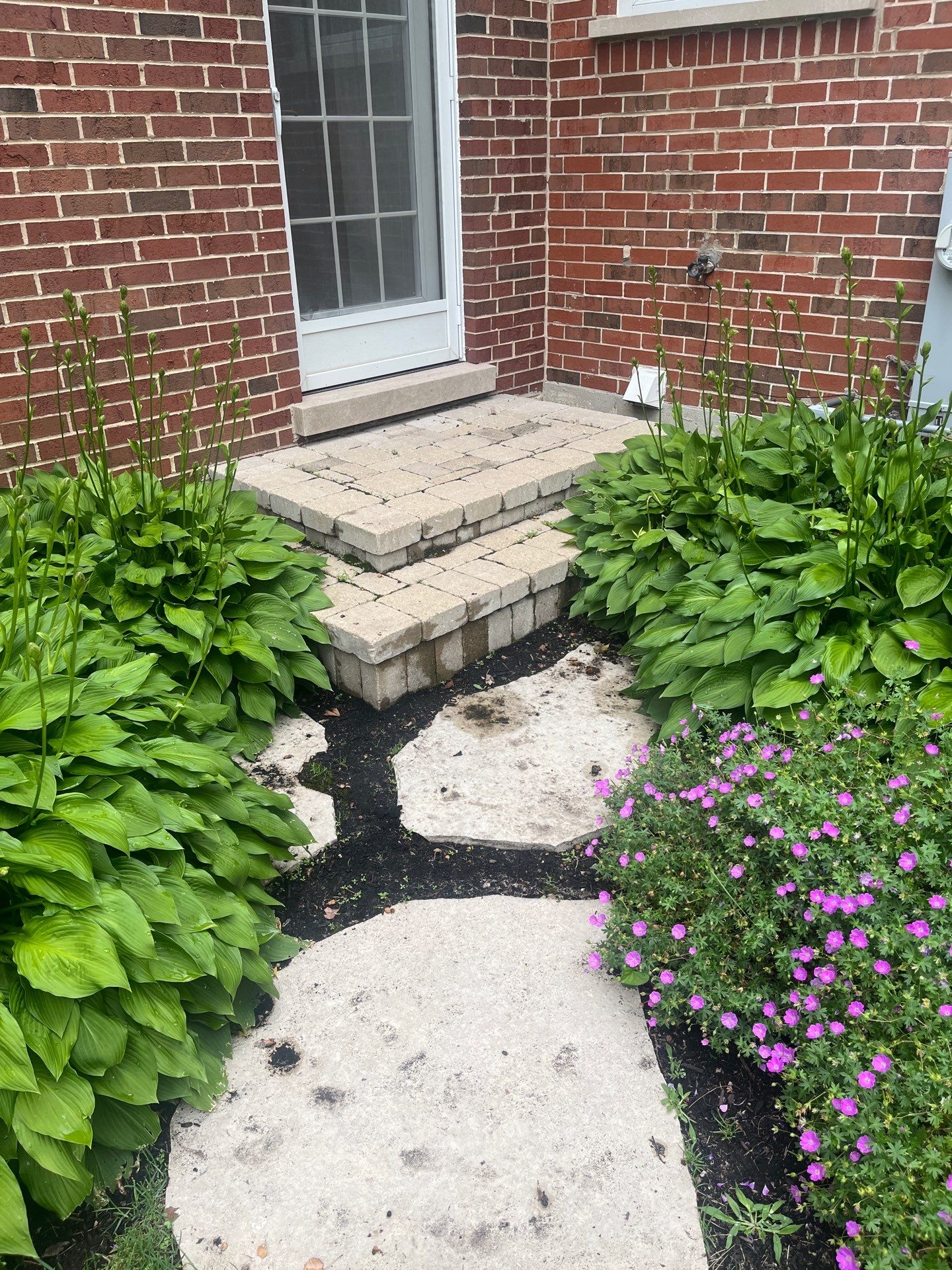 Brick paver clean, sand and seal.  using Surebond SB-1300 by Northern Power Washing LLC.
