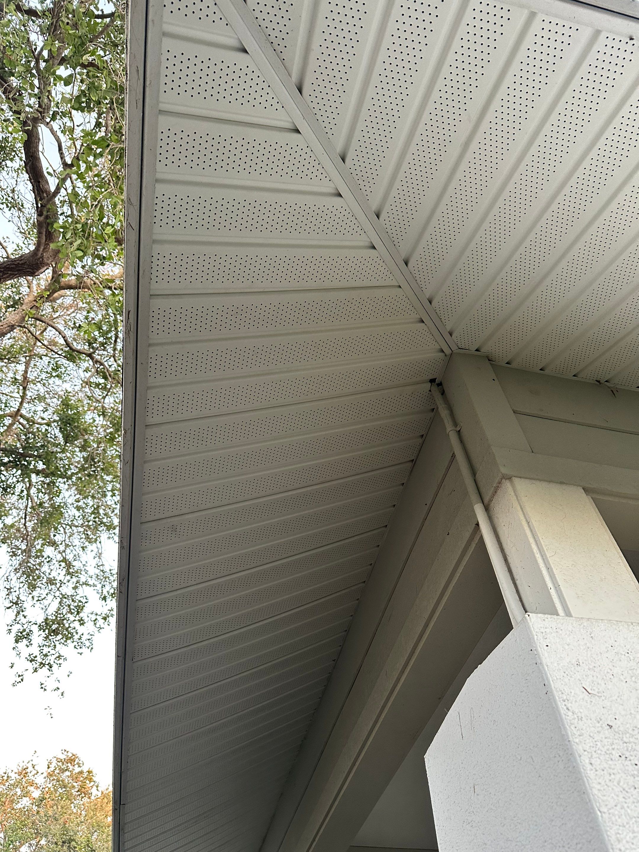 Replace All Soffit in the House in Sarasota FL by Gutter Professors