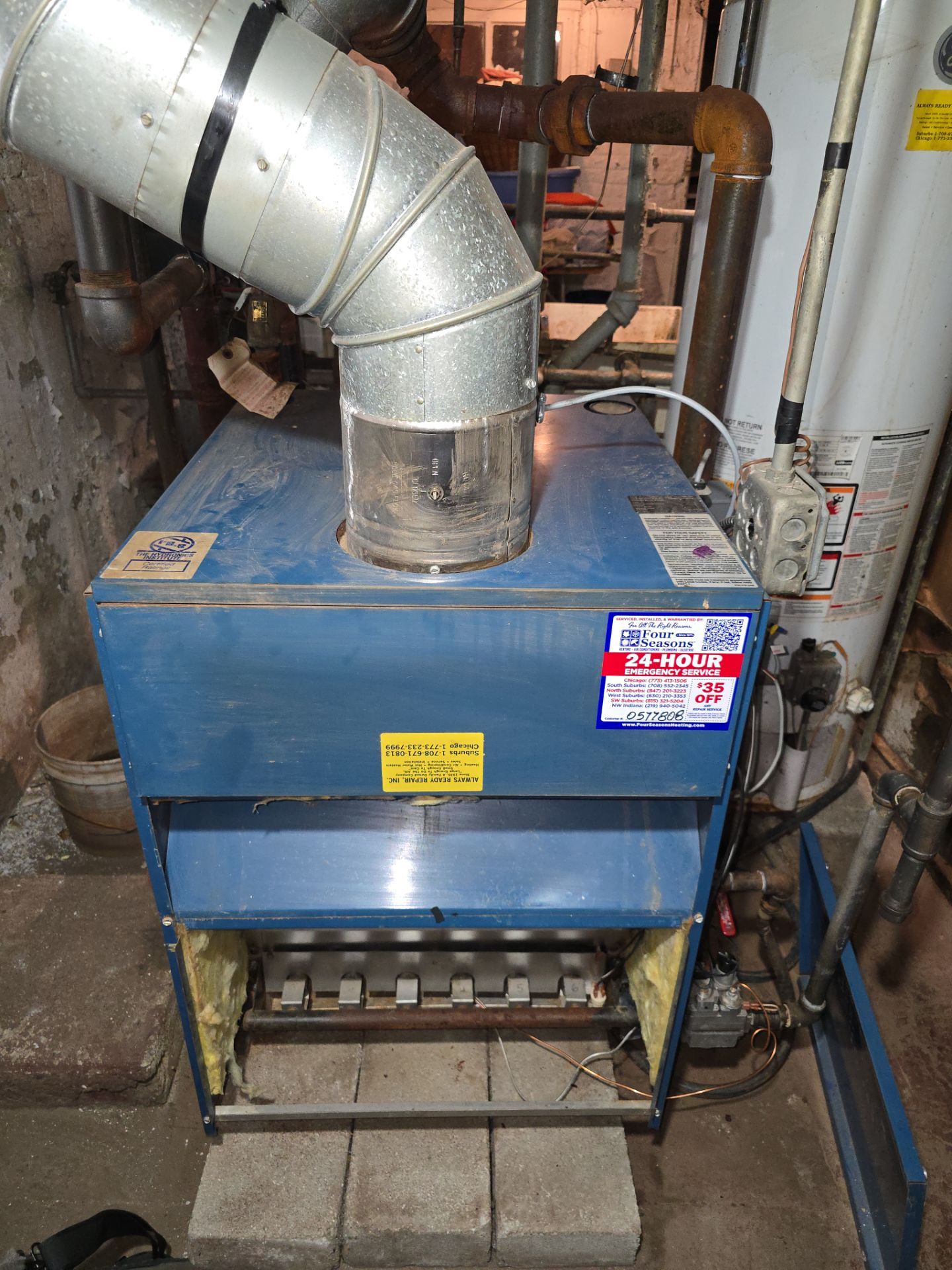 Boiler install using Dunkirk by Always Ready Repair