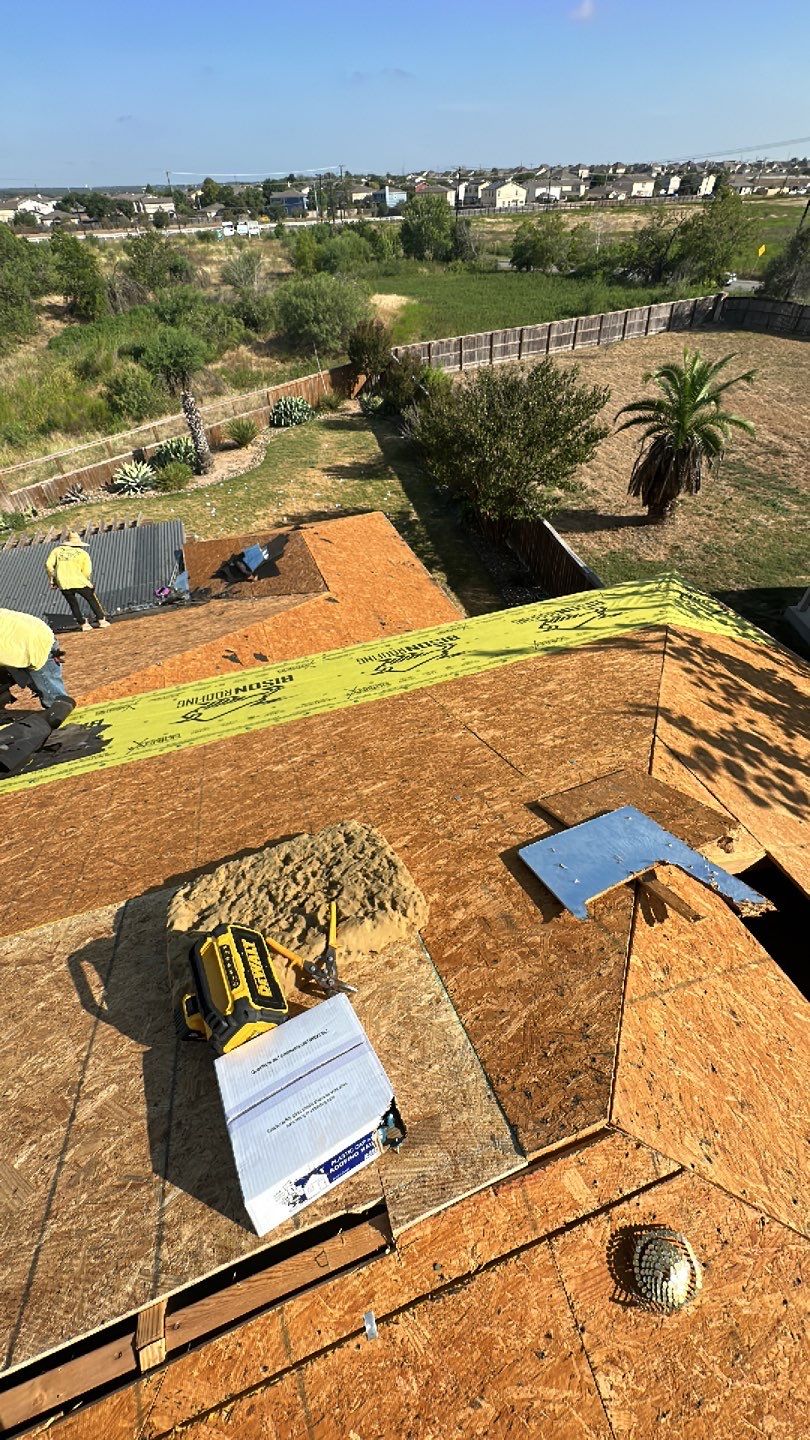 New Braunfels Roof Project by Bison Roofing  