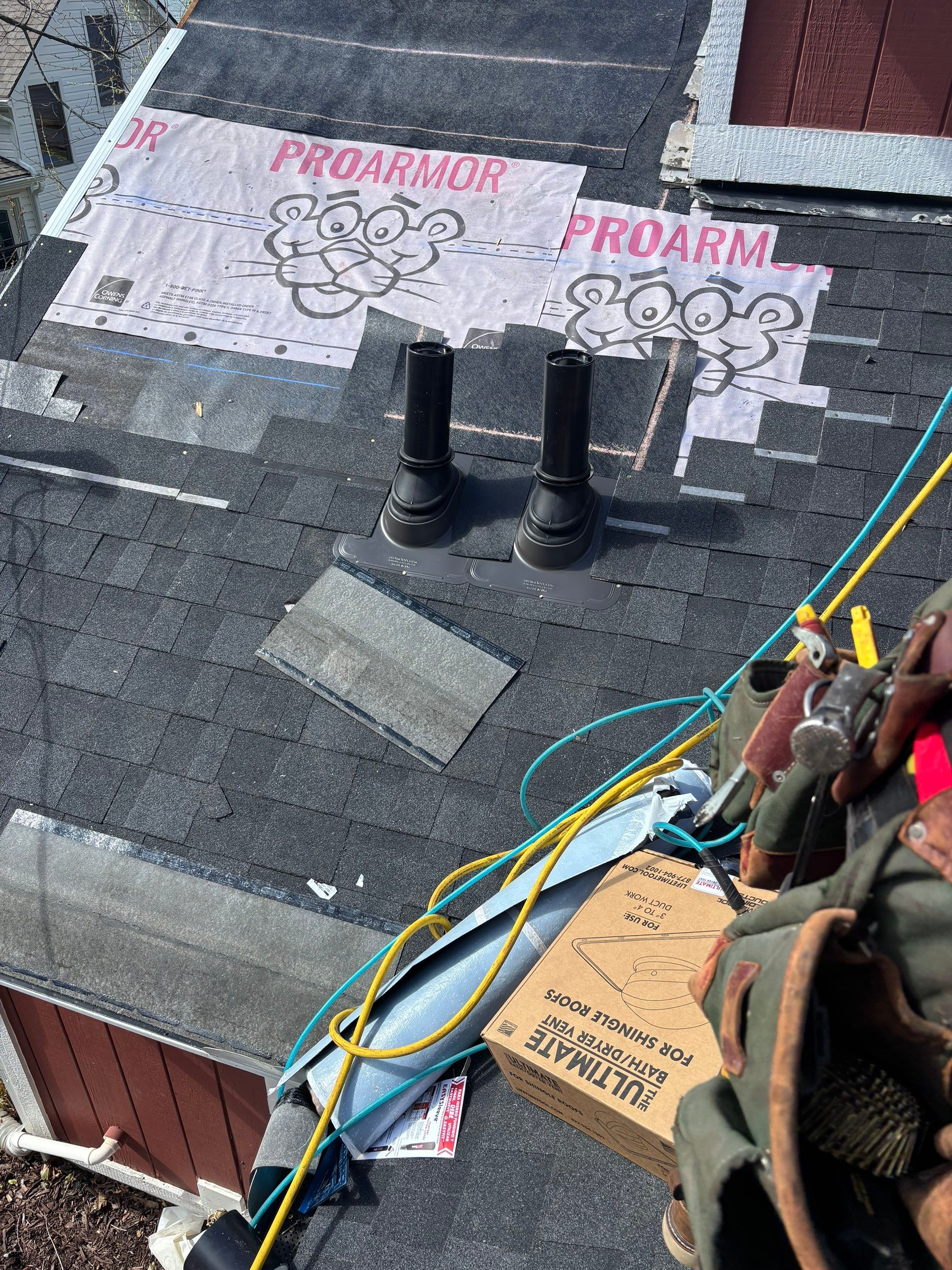 Roof Replacement using Owens Corning Duration by 180 Contractors