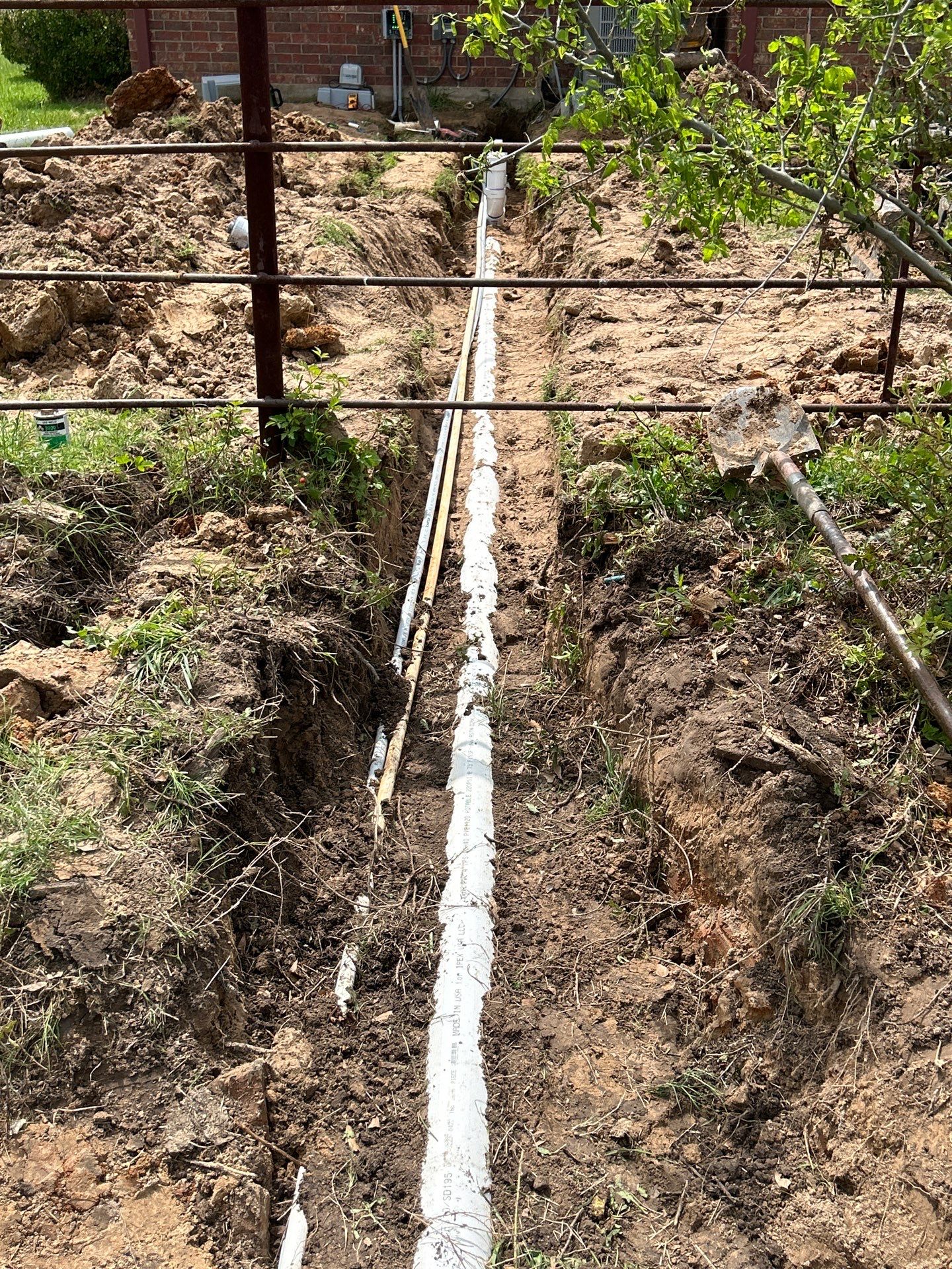 Septic Install Project in Eustace by Rub-A-Dub Plumbing