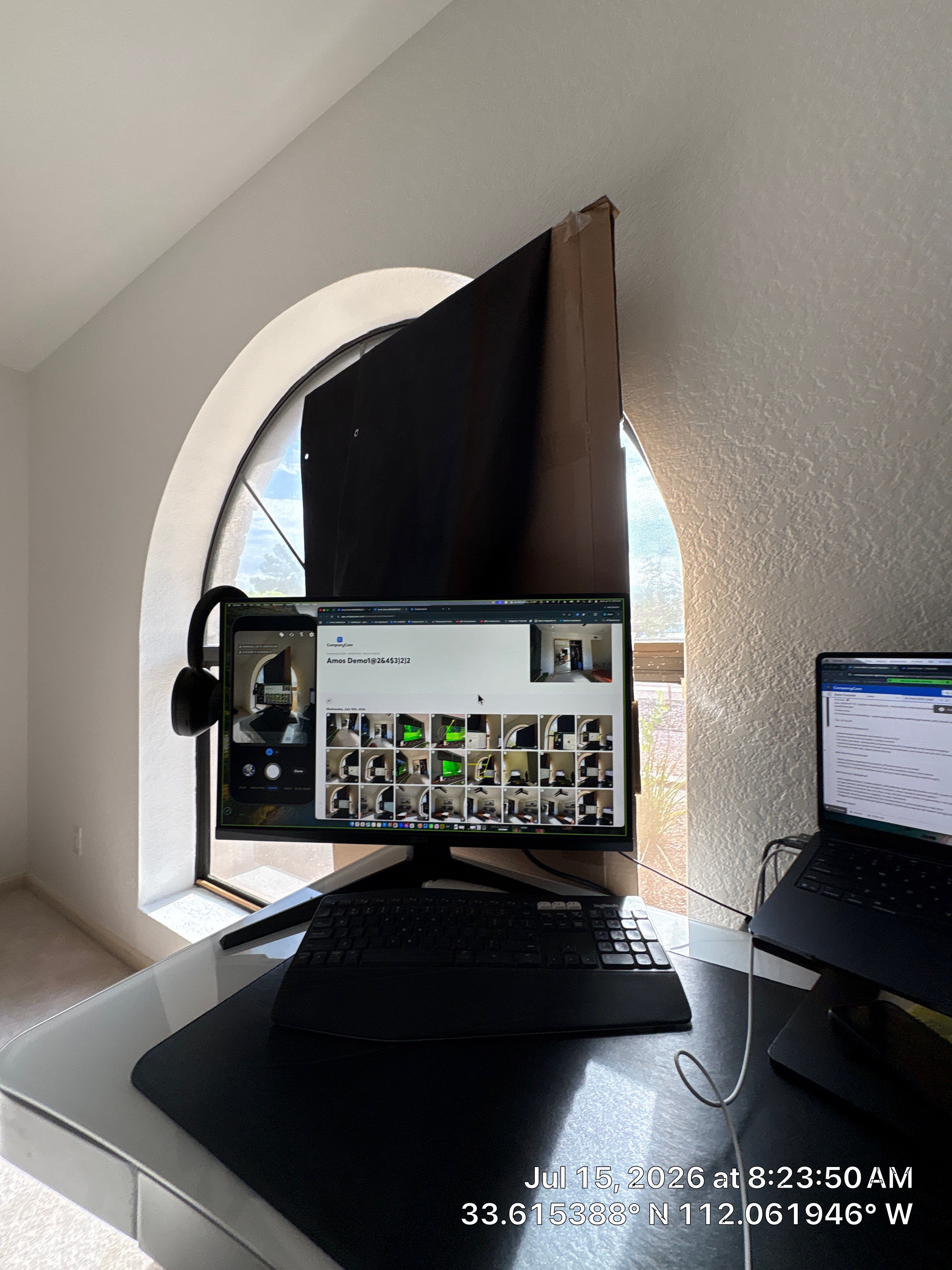 Modern Home Office and Indoor Putting Green Setup in Phoenix by CompanyCam Sales Demo