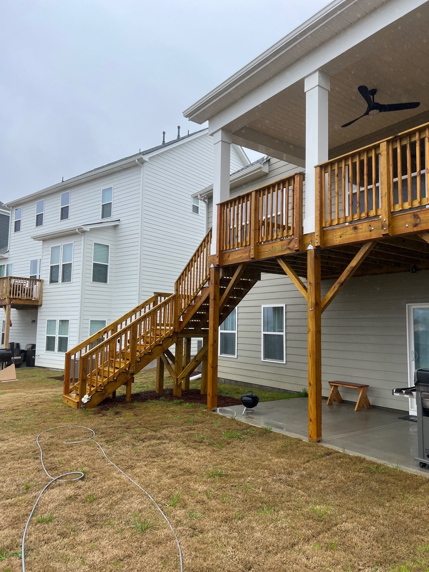 Weathered Deck using Wood Sealant by DuraSeal