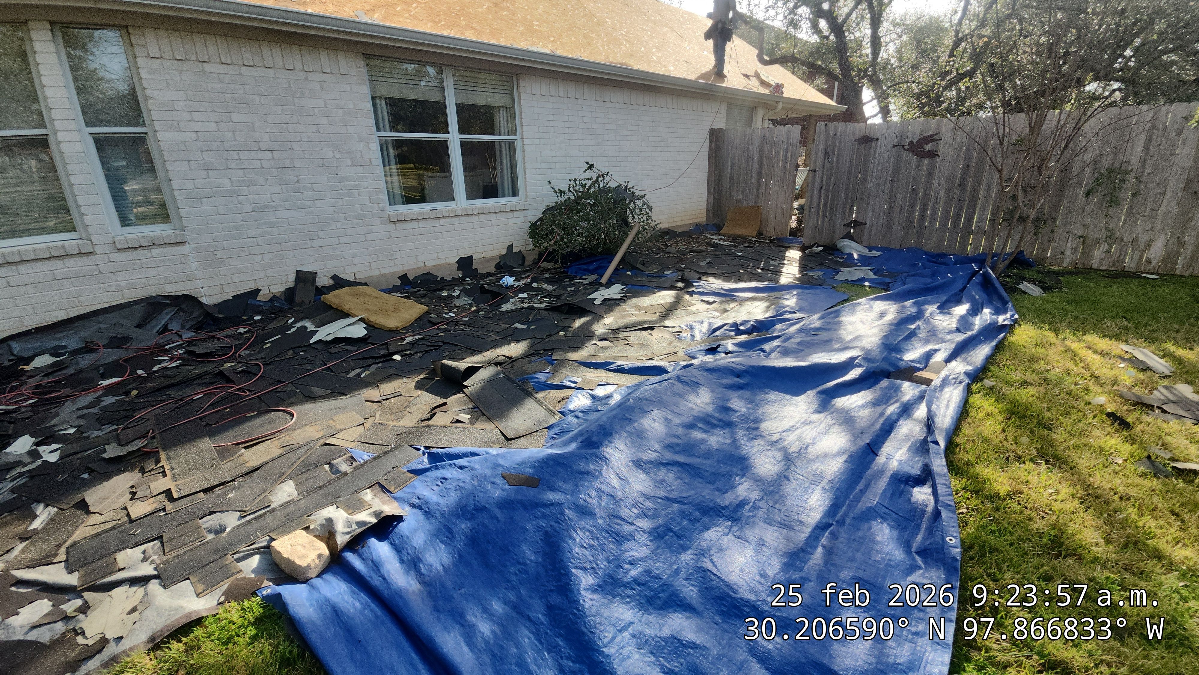Residential Roofing Replacement, Chimney Repair and OSB Decking Repair in Austin by Caliber Restoration LLC