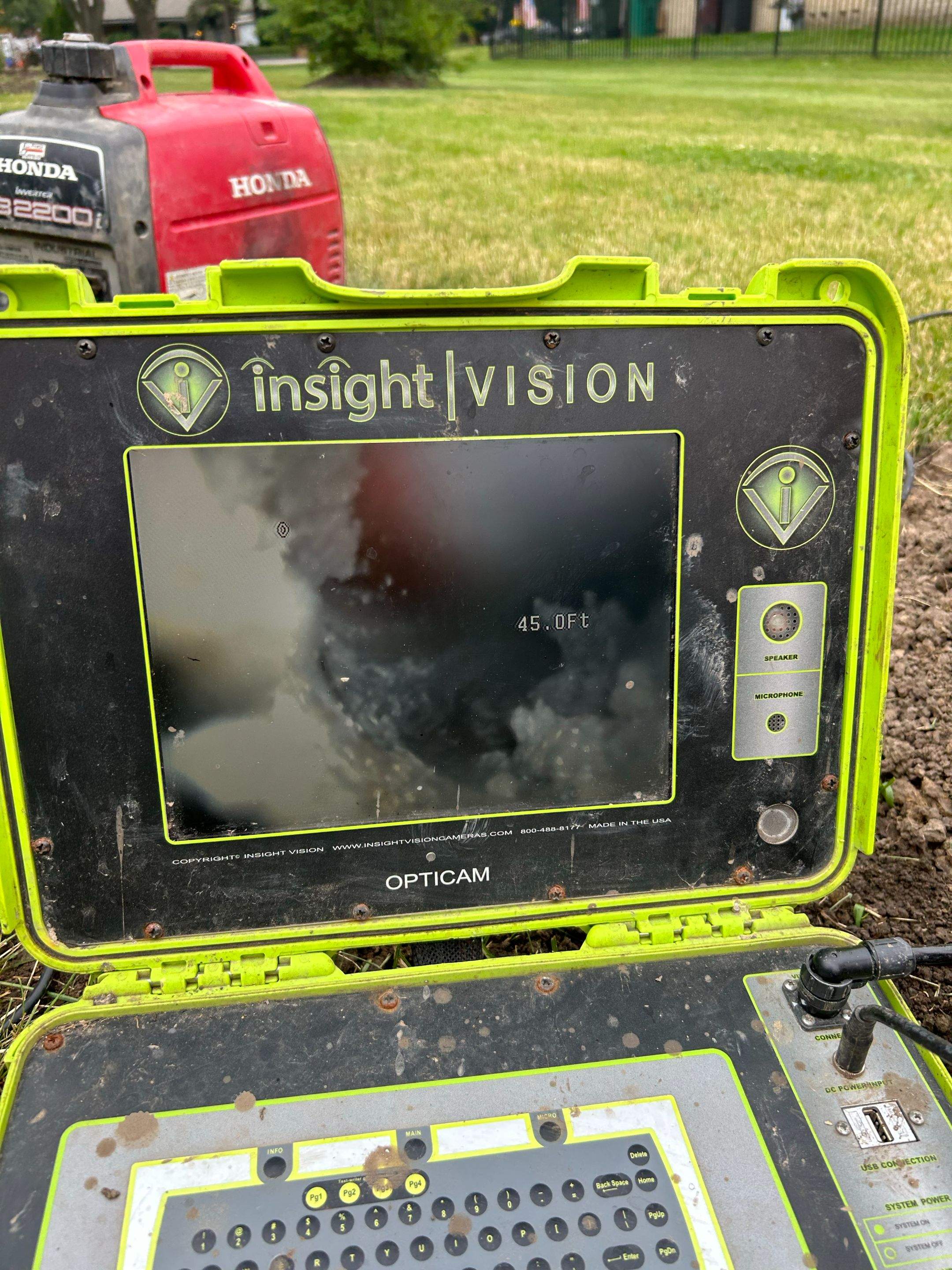 Camera Inspection of Septic System by Allied Water Services