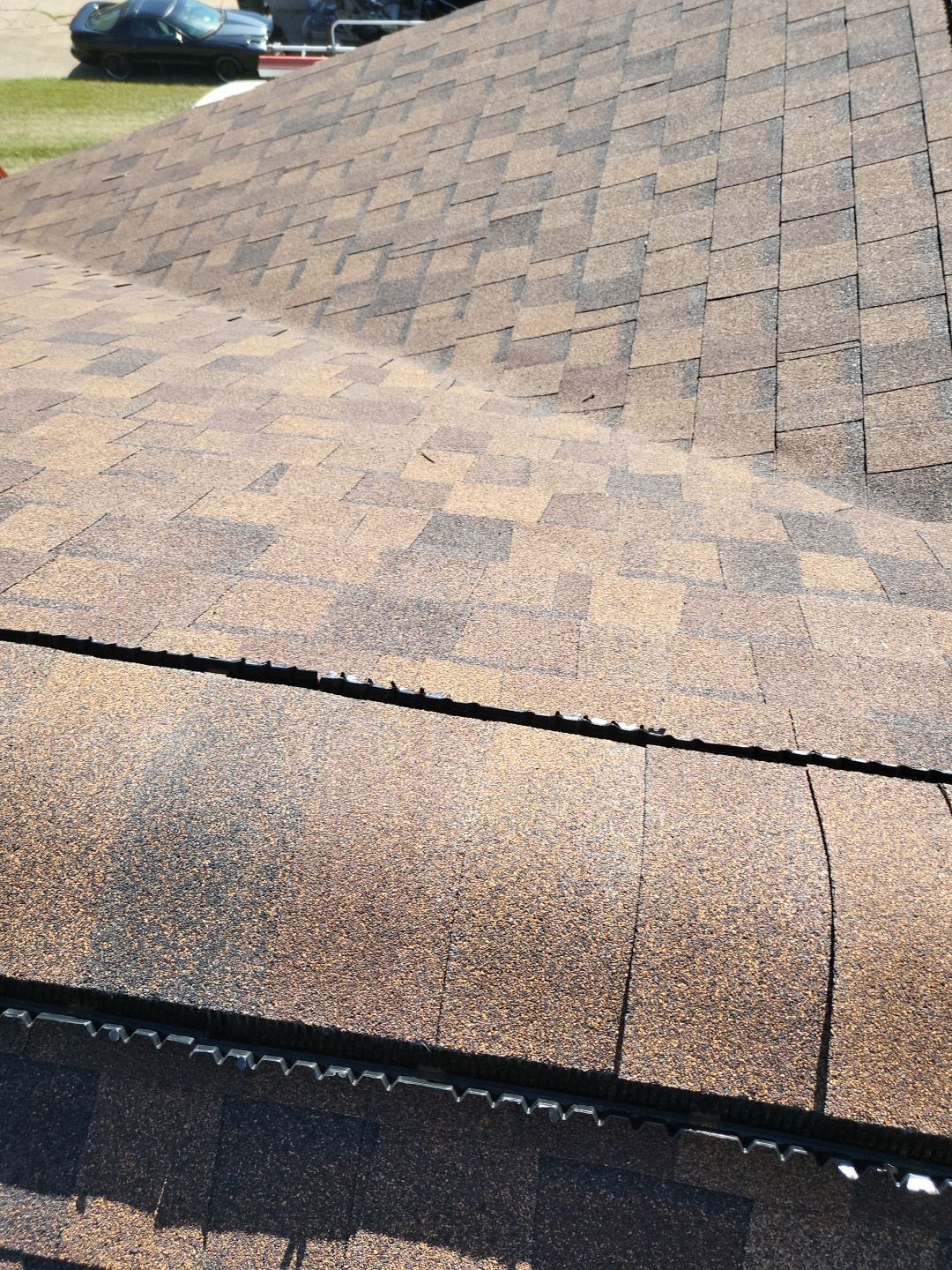 ATLAS PINNACLE COLOR: BURNT HICKORY DRIP EDGE: MUSKET BROWN by Eagle Eye Roofing