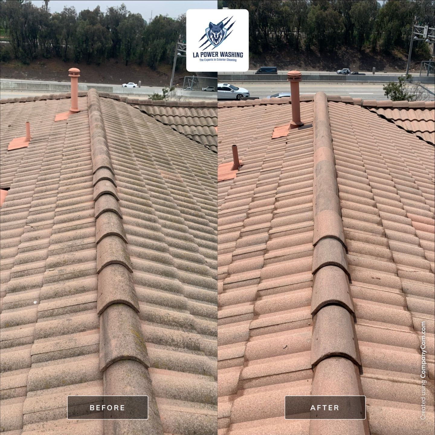Roof Cleaning by La Power Washing Inc