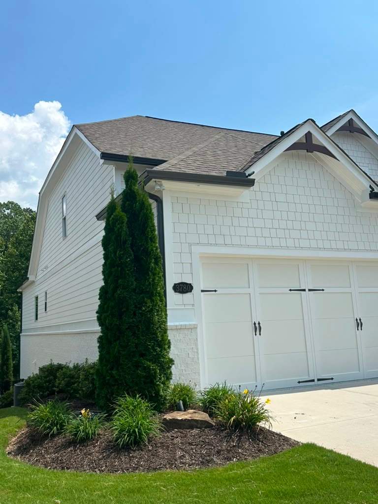 Exterior Painting & 6-Inch Gutter Installation in Cumming, GA by Five Star Painting