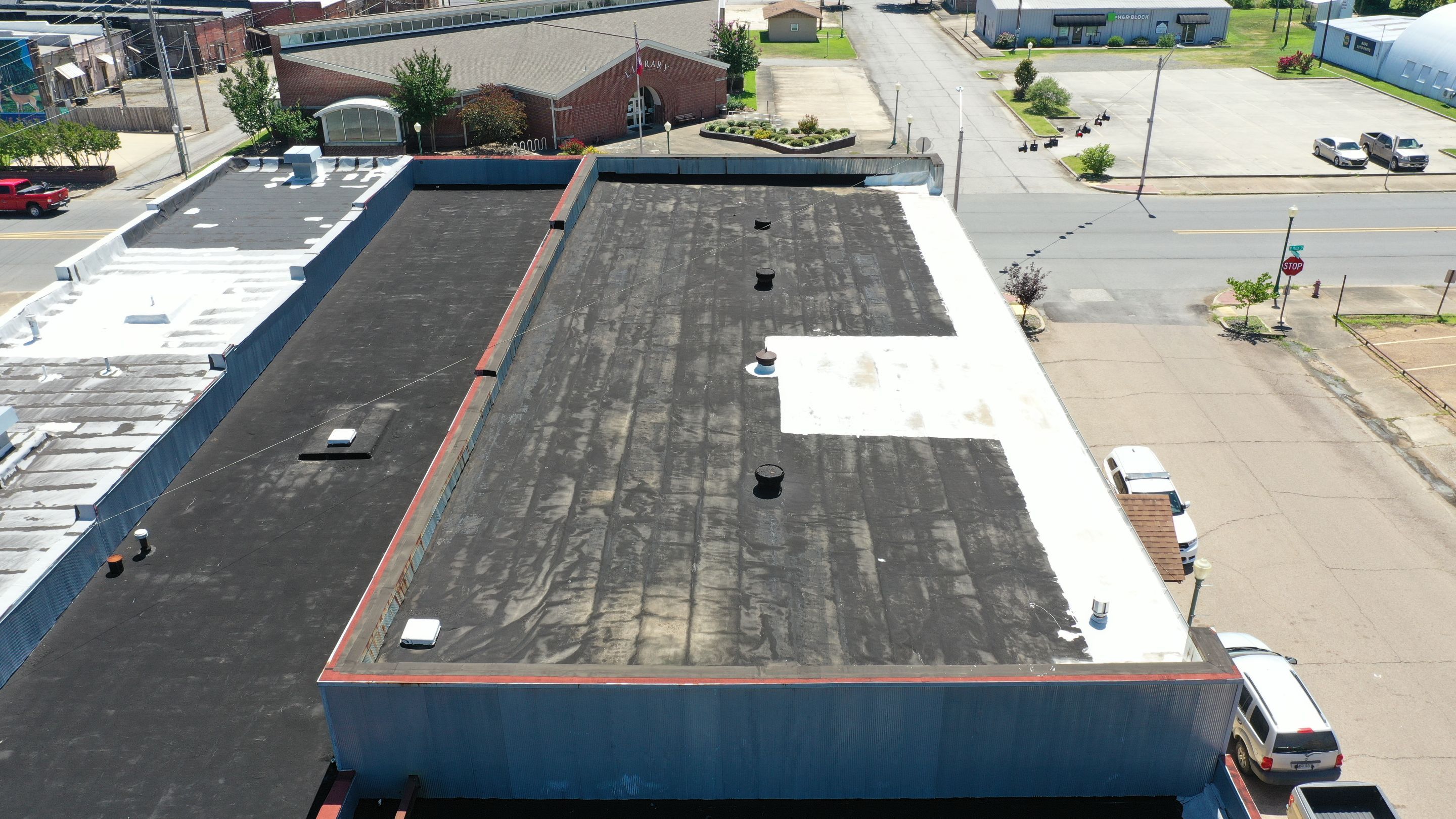 Police Department of Prescott, Arkansas by Hostetler Roofing