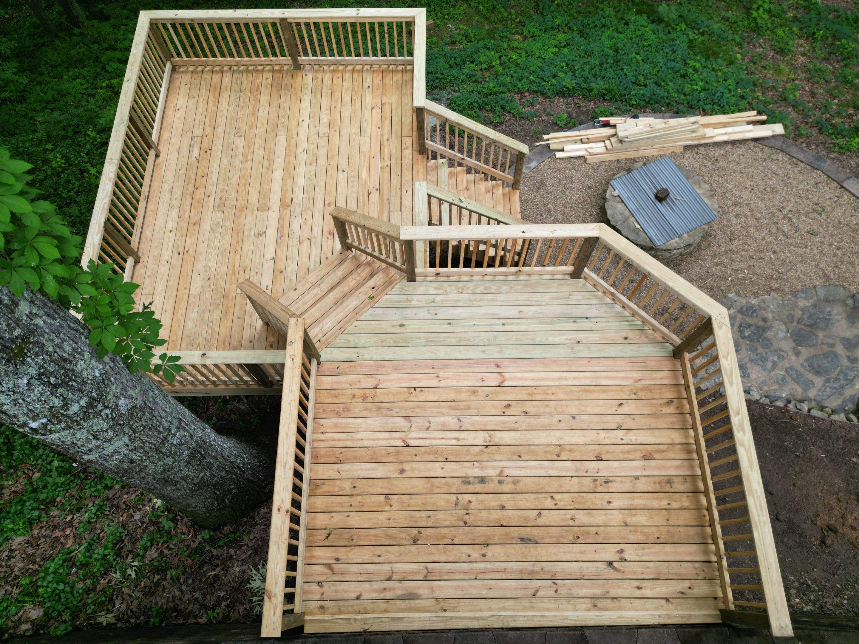 Riverchase - Tiered Deck by Pillar and Pine