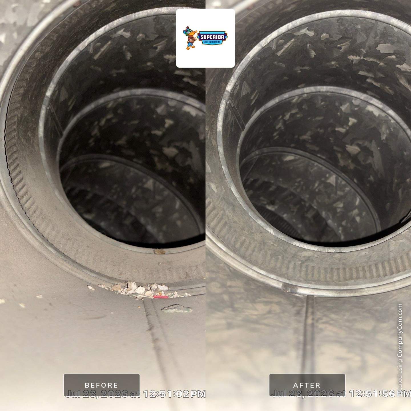 Full Residential Air Duct Cleaning in New Brighton Pennsylvania by Superior Air Duct Cleaning