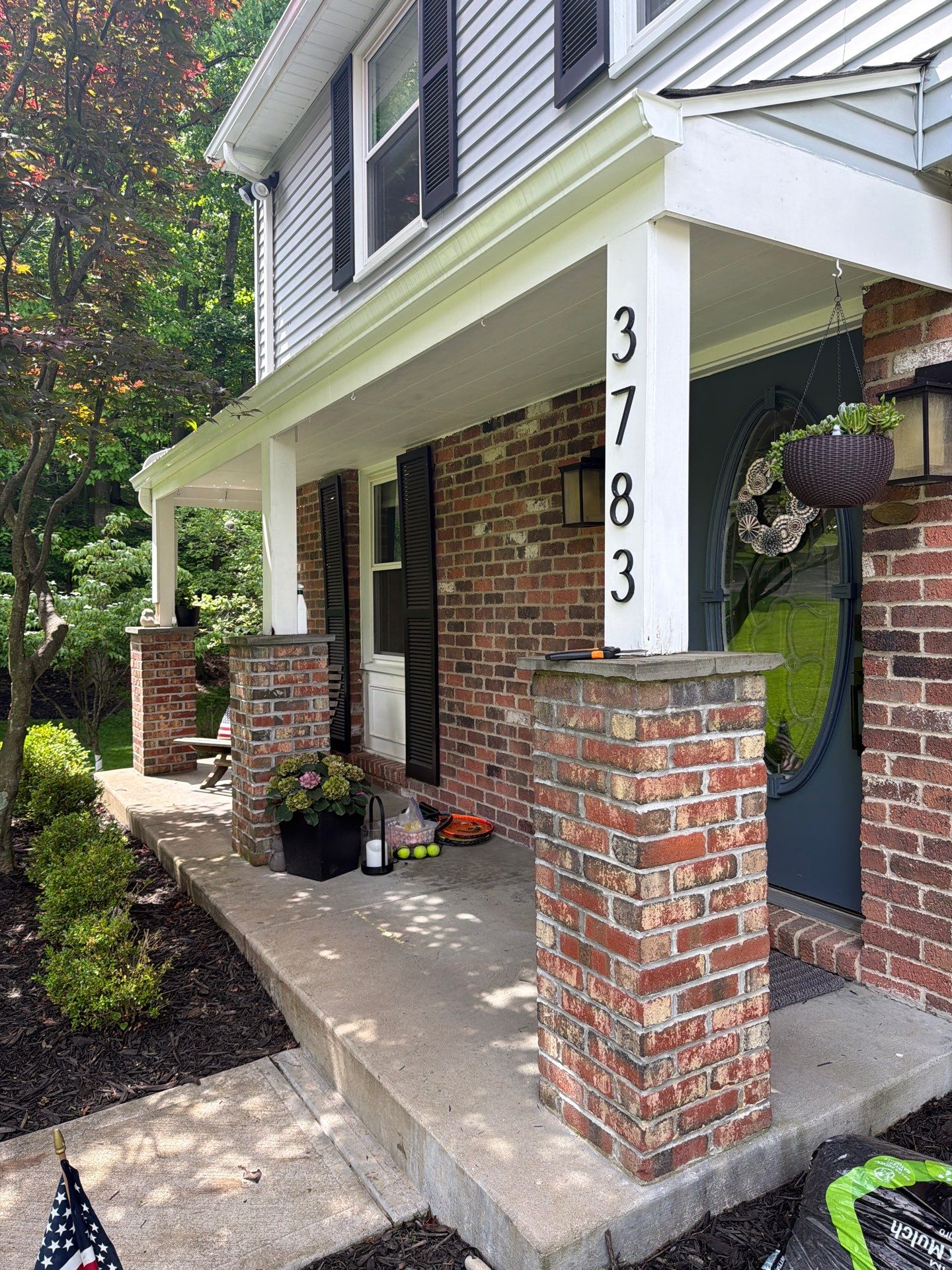 Ascend Siding Replacement and Custom Cedar Porch Renovation in Allison Park by Ideal Siding Pittsburgh