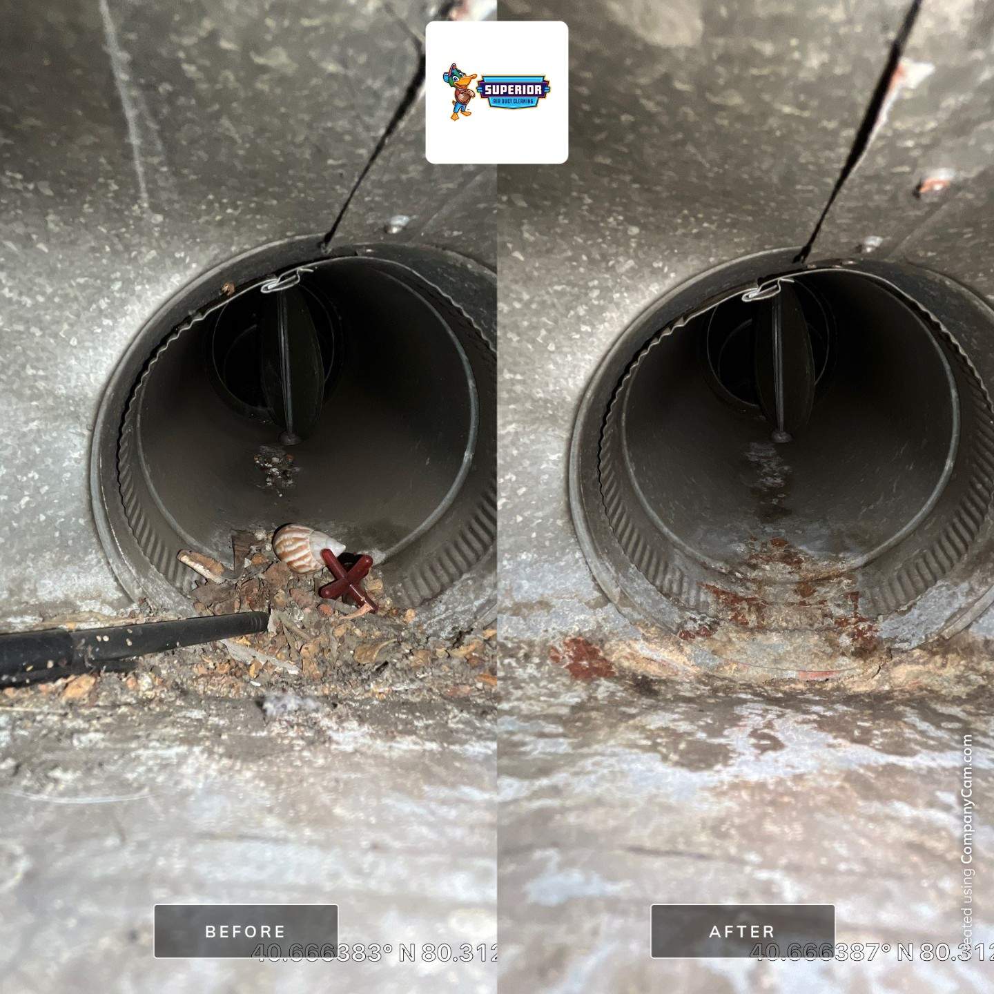 Air Duct & Dryer Vent Cleaning With a Vacuum Truck in Monaca, PA by Superior Air Duct Cleaning