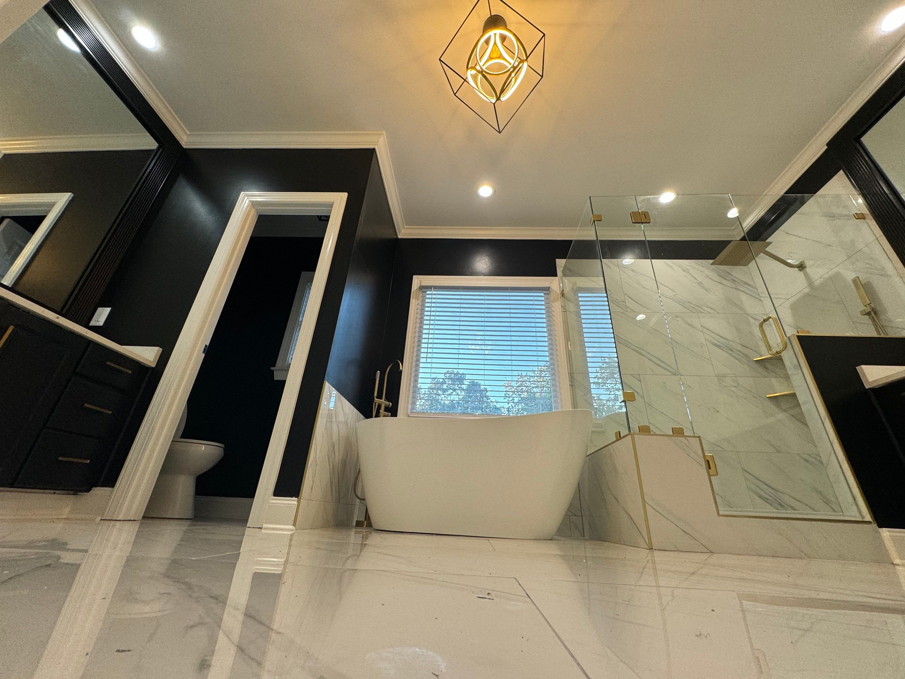 Woods Trace - Bathroom Remodel  by Pillar and Pine