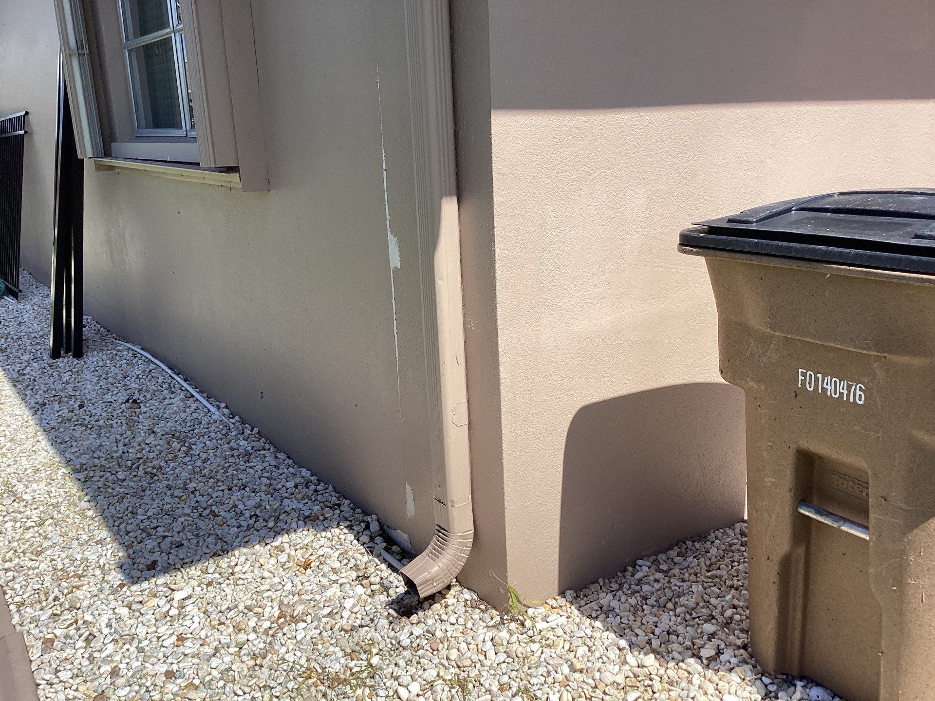 Brown Seamless Gutters using Royal Brown Seamless Gutters in Cape Coral FL by Gutter Professors