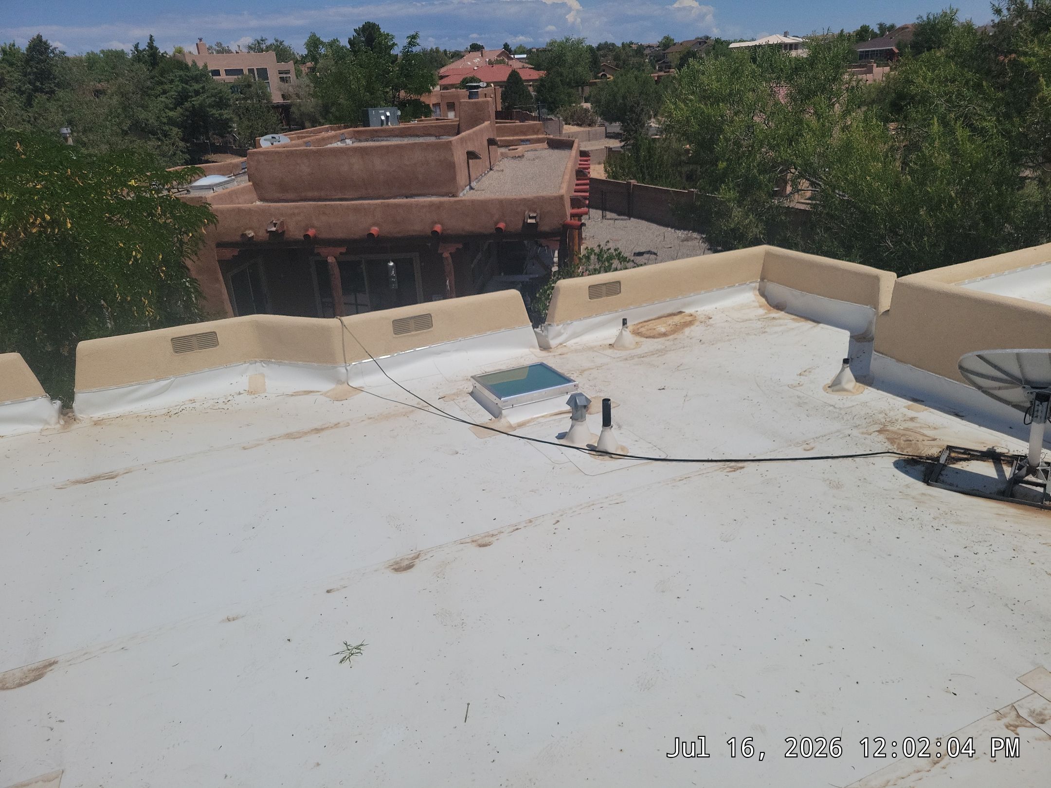 Low-e Glass Skylight Installation in Rio Rancho by Doyle Roof Masters Inc
