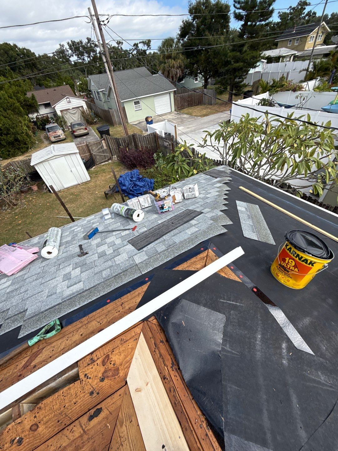 Project in St. Petersburg 33710 by Mitchell Roofing Company LLC