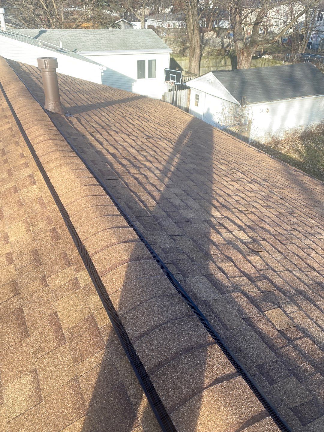 Residential Roofing Installation using Owens Corning Oakridge, Desert Tan by Absolute Roofing and Construction